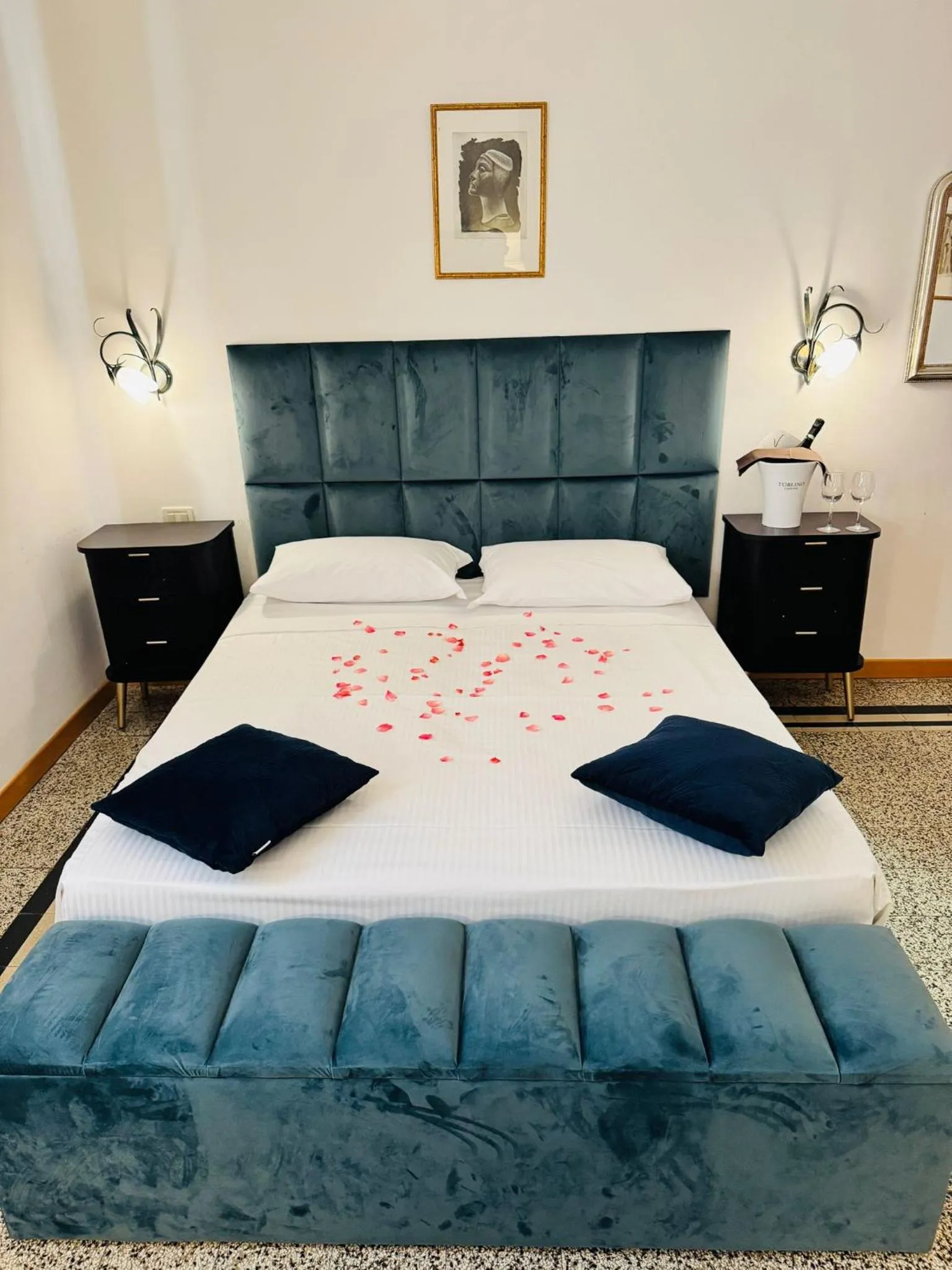 Bedroom in Hotel Villa Orio & Beatrice