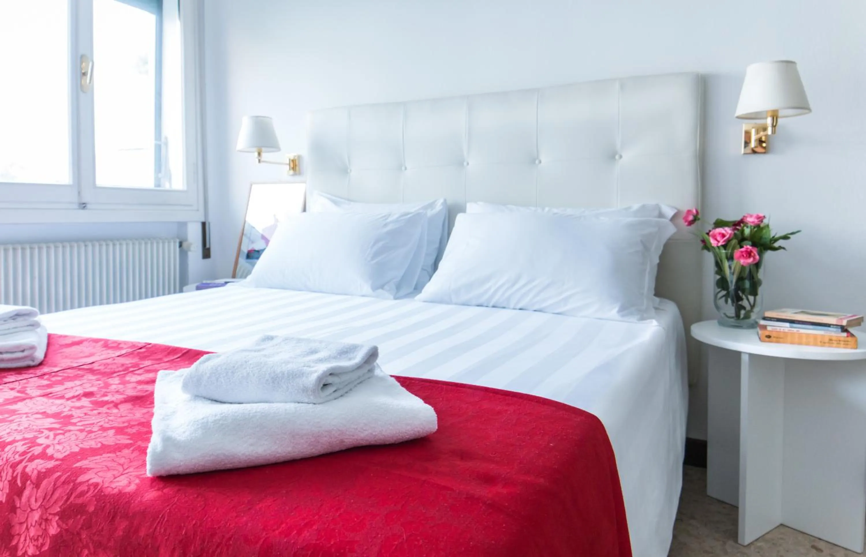 Bed in Hotel Villa Orio & Beatrice