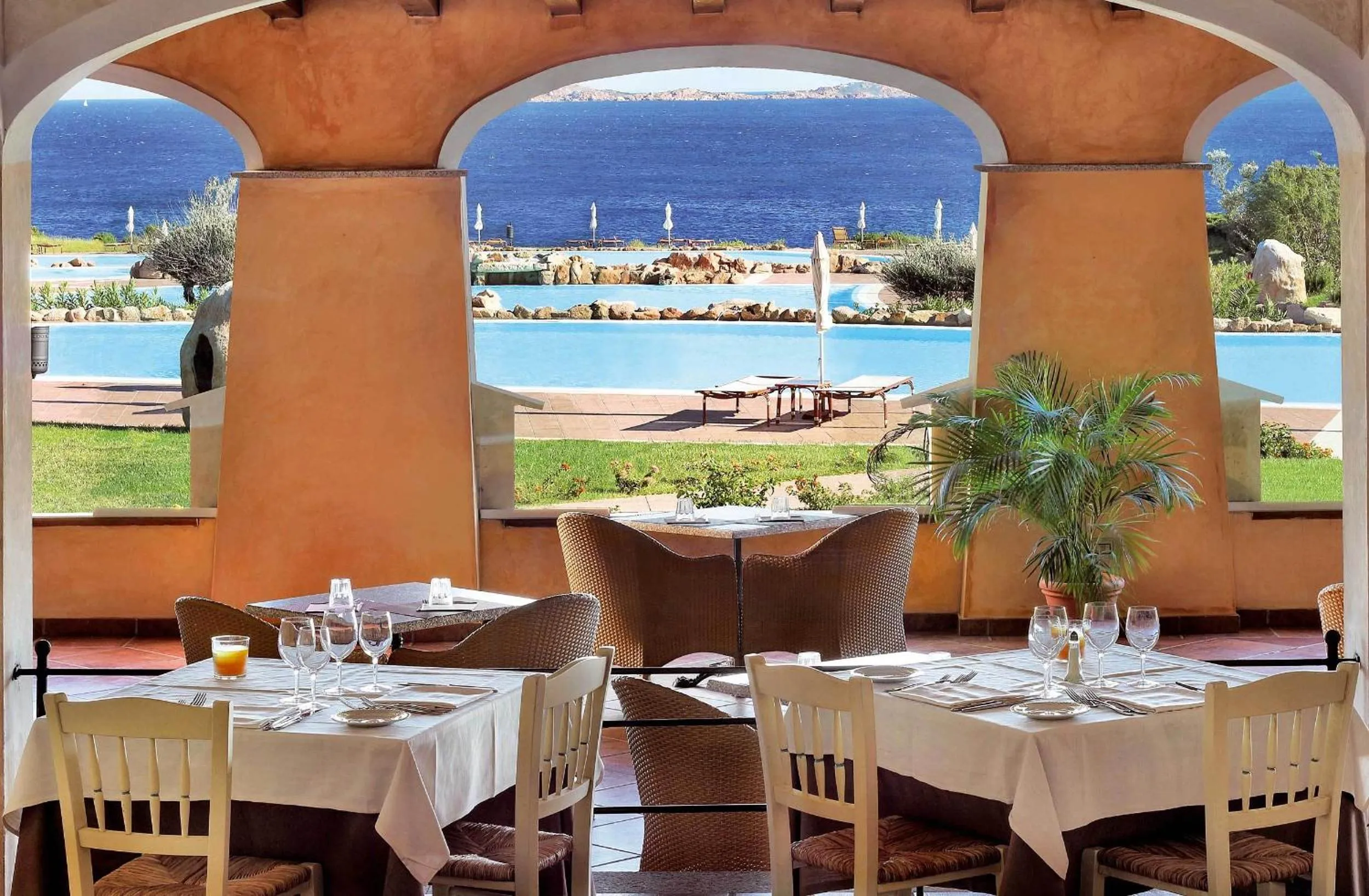 Restaurant/places to eat in COLONNA RESORT, a Colonna Luxury Beach Hotel, Porto Cervo