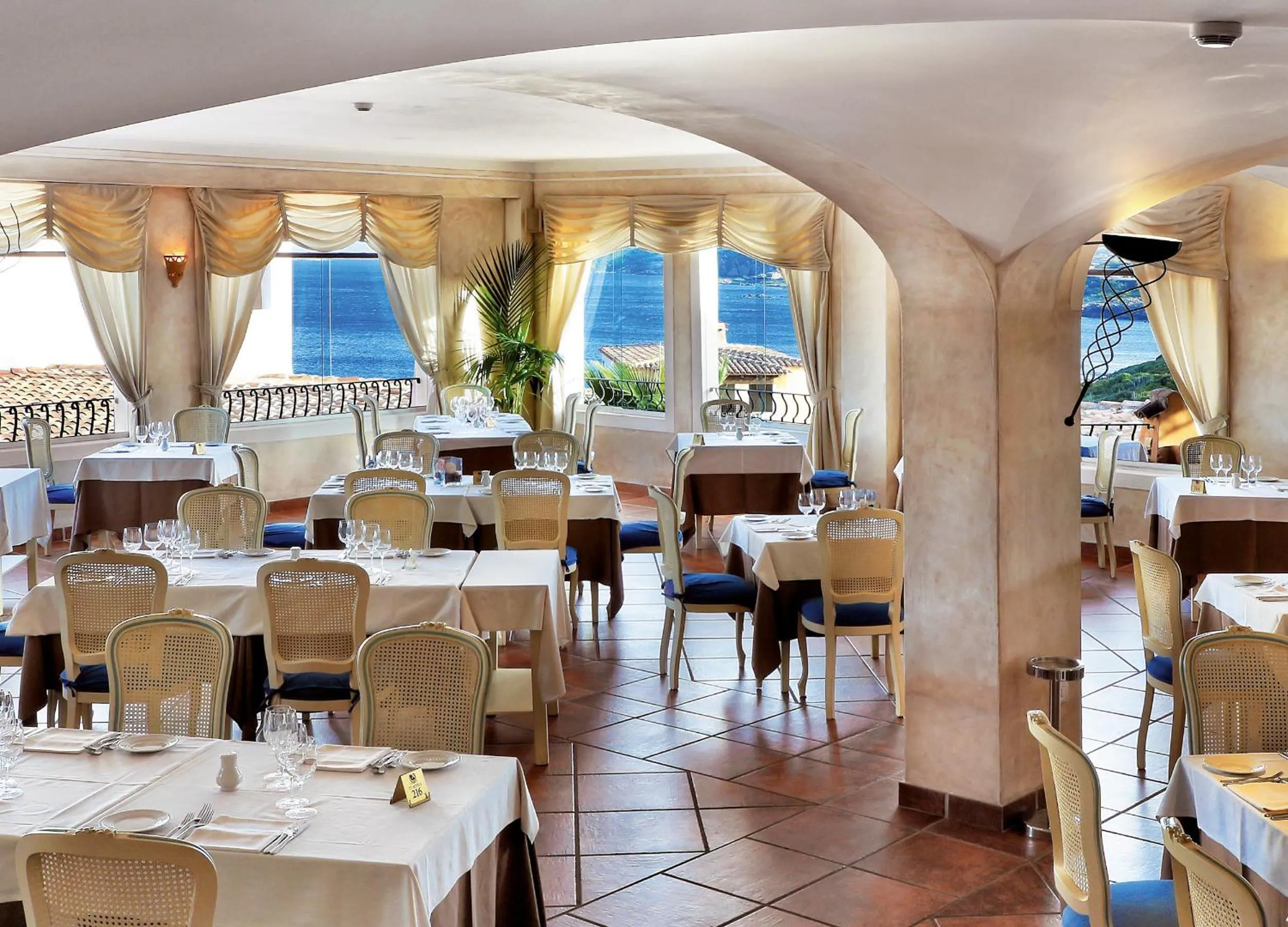 Restaurant/places to eat in COLONNA RESORT, a Colonna Luxury Beach Hotel, Porto Cervo