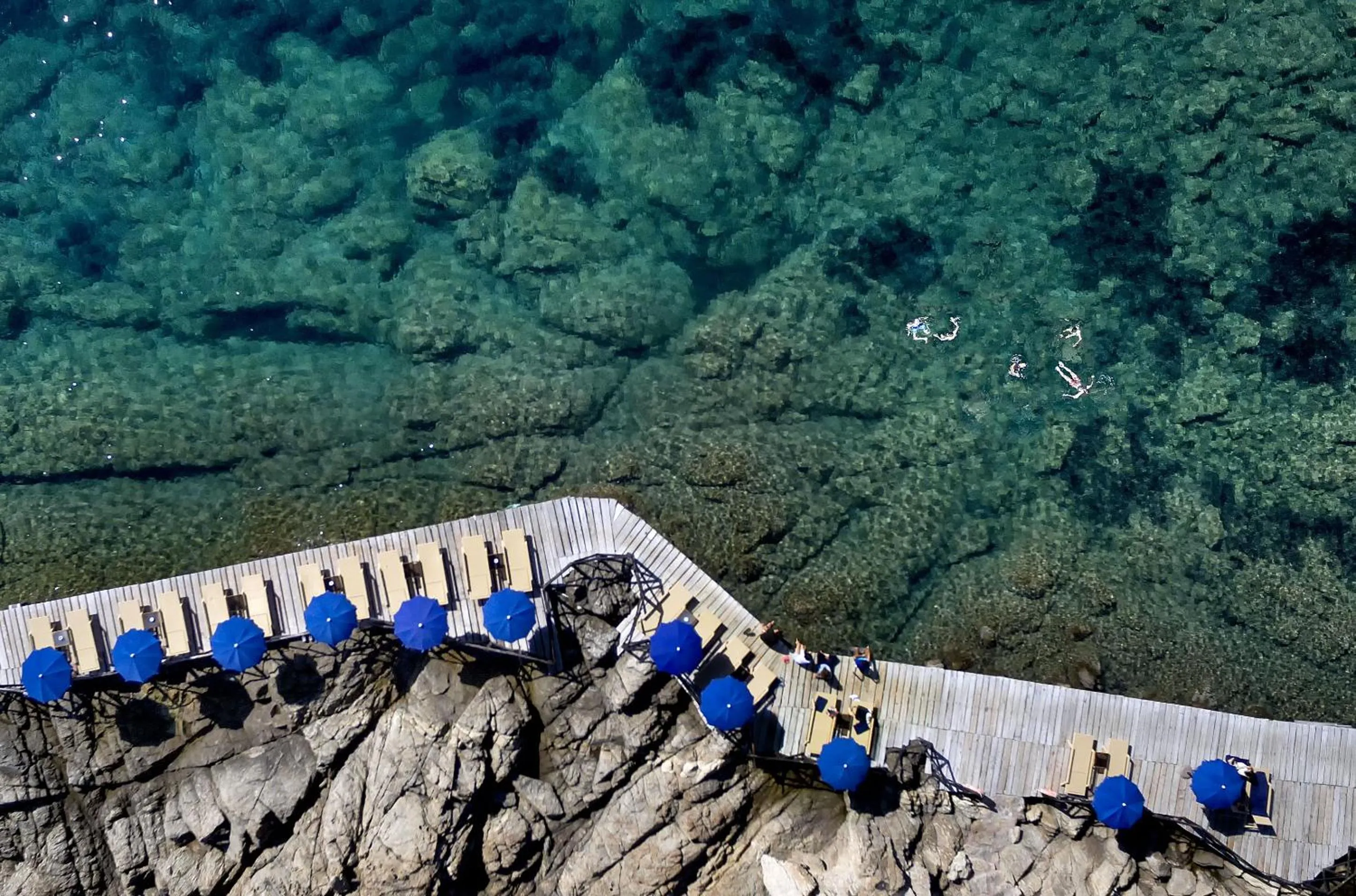 Day in COLONNA RESORT, a Colonna Luxury Beach Hotel, Porto Cervo