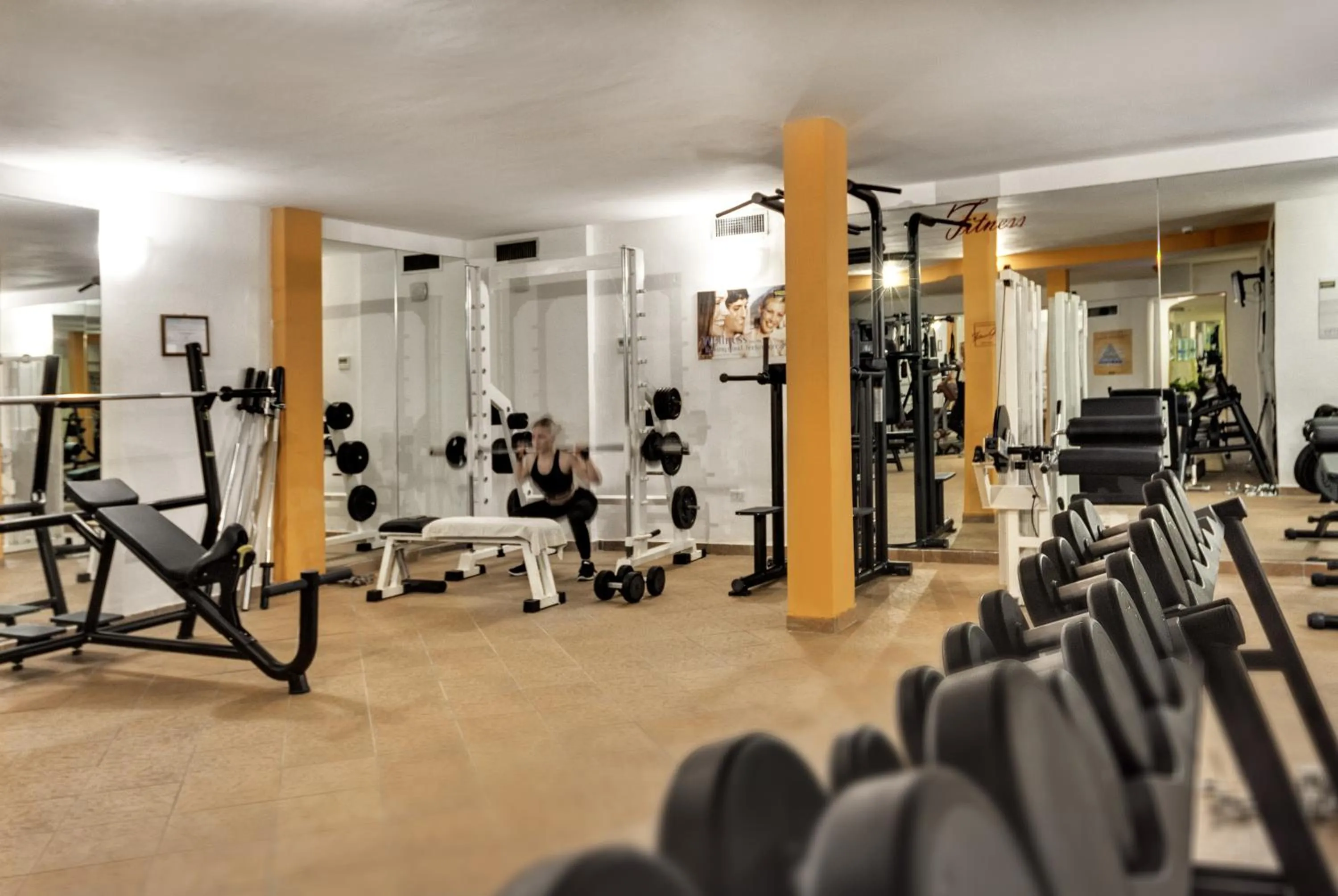 Fitness centre/facilities in COLONNA RESORT, a Colonna Luxury Beach Hotel, Porto Cervo