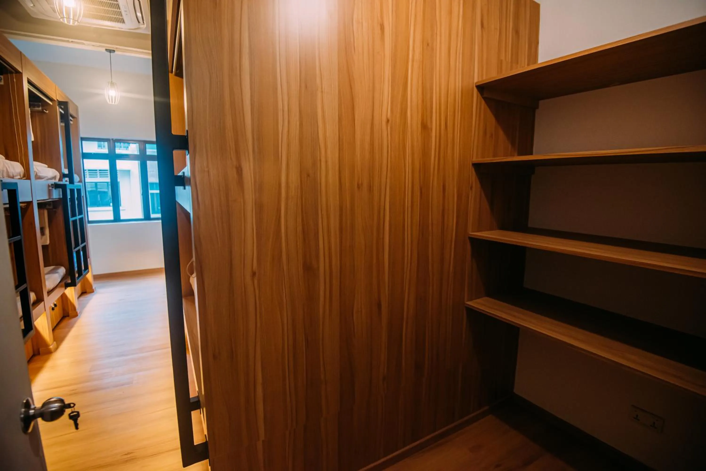 bunk bed in Bluewaters Pods 38 Hongkong St