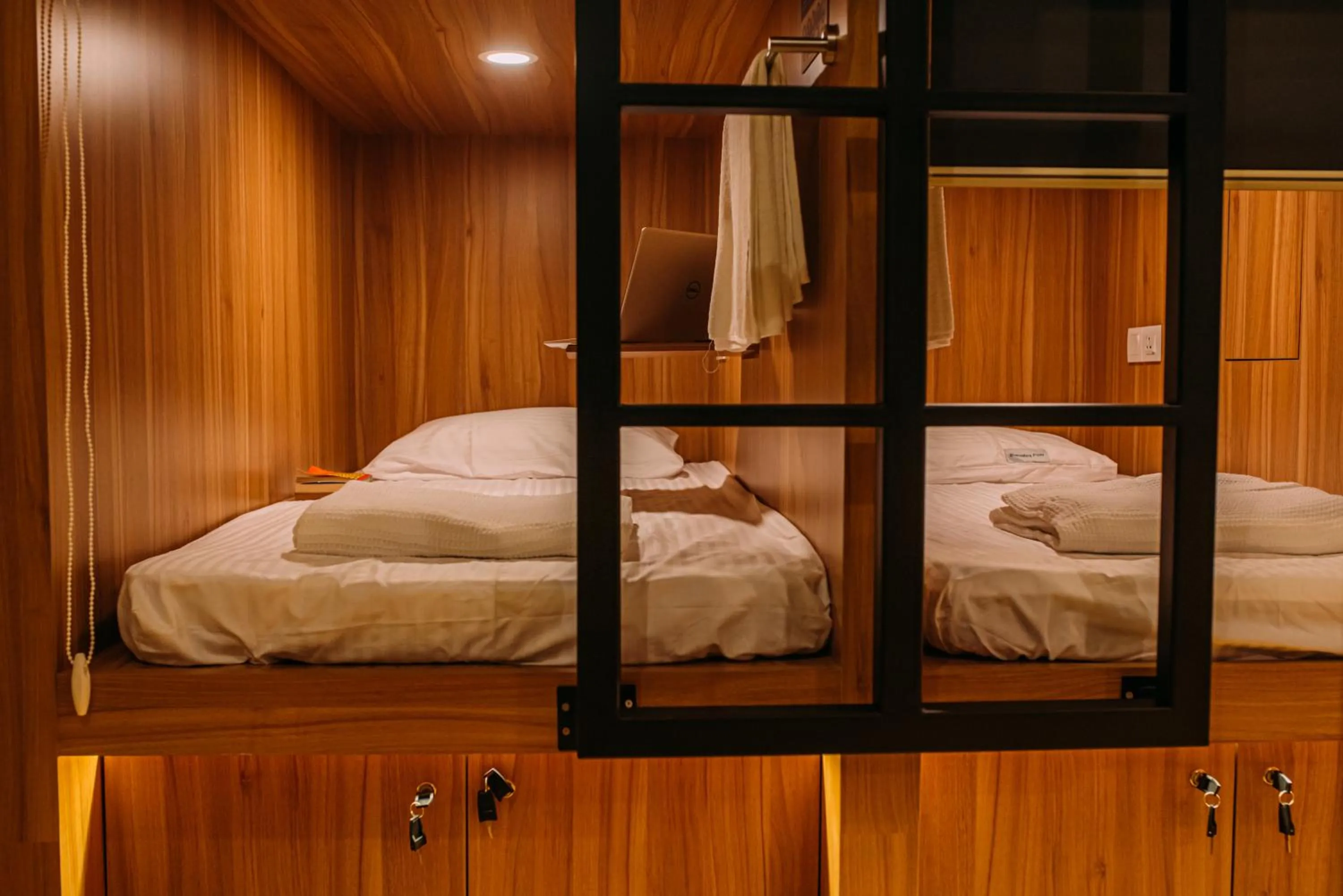 bunk bed, Bed in Bluewaters Pods 38 Hongkong St
