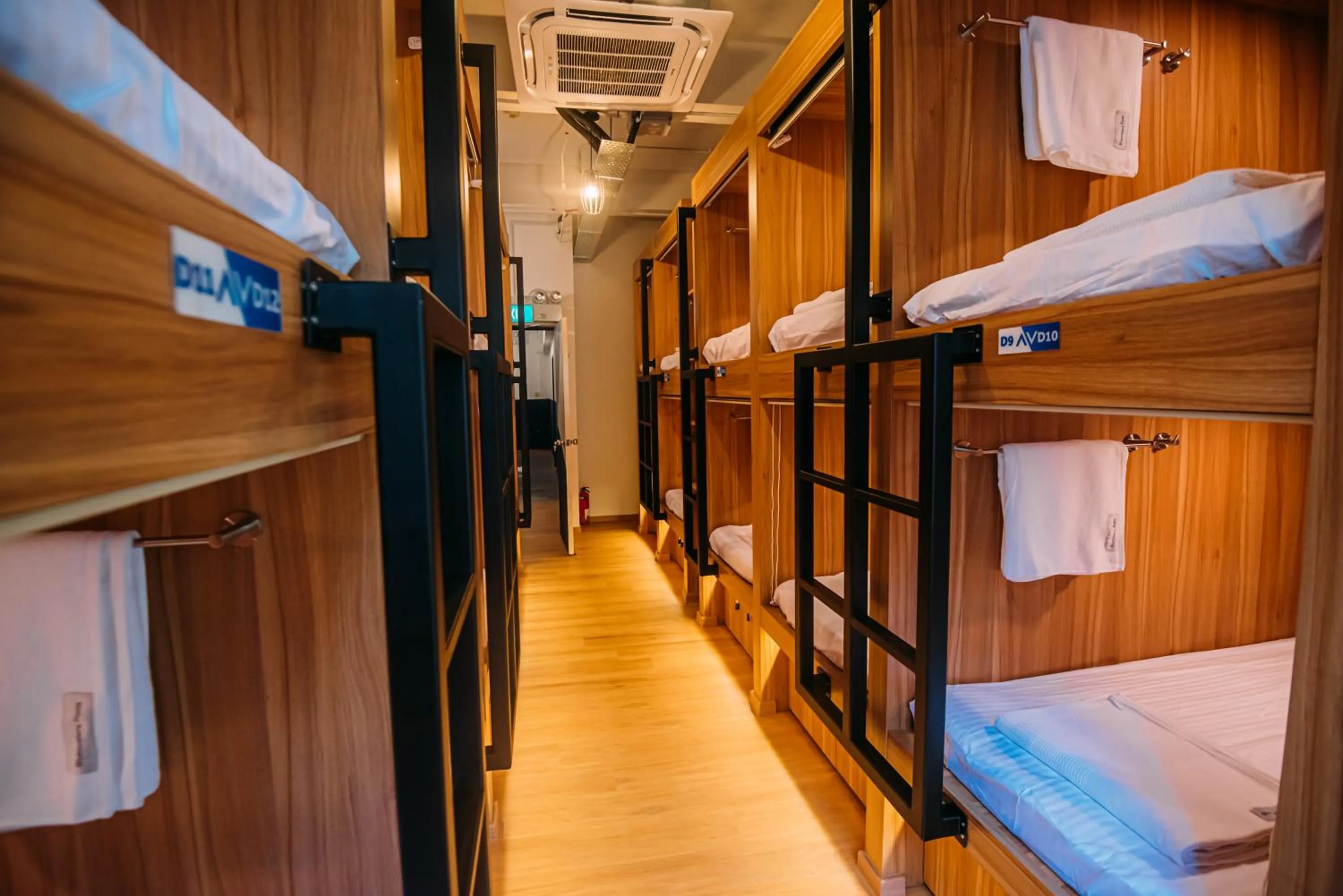 bunk bed, Bed in Bluewaters Pods 38 Hongkong St