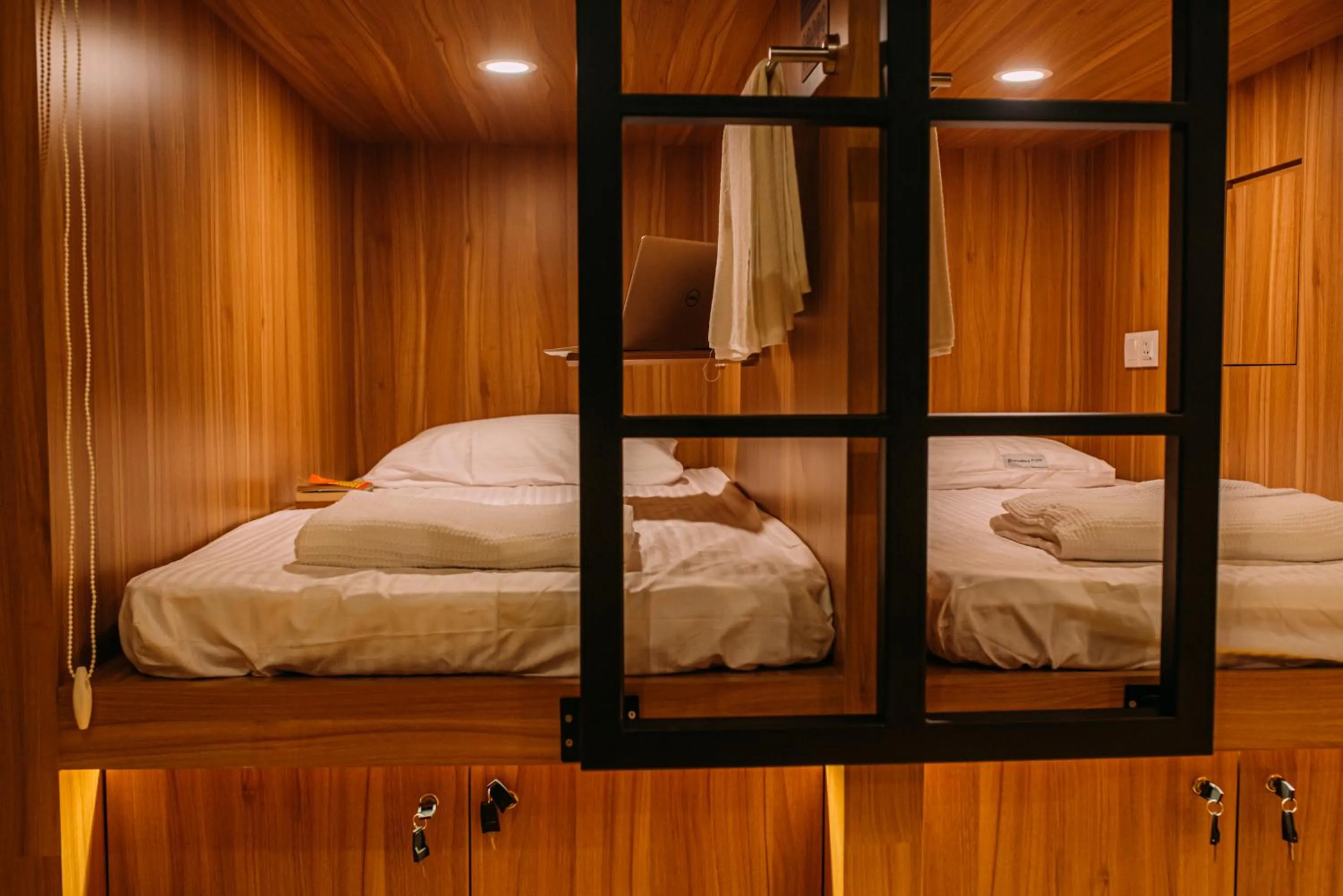 bunk bed, Bed in Bluewaters Pods 38 Hongkong St