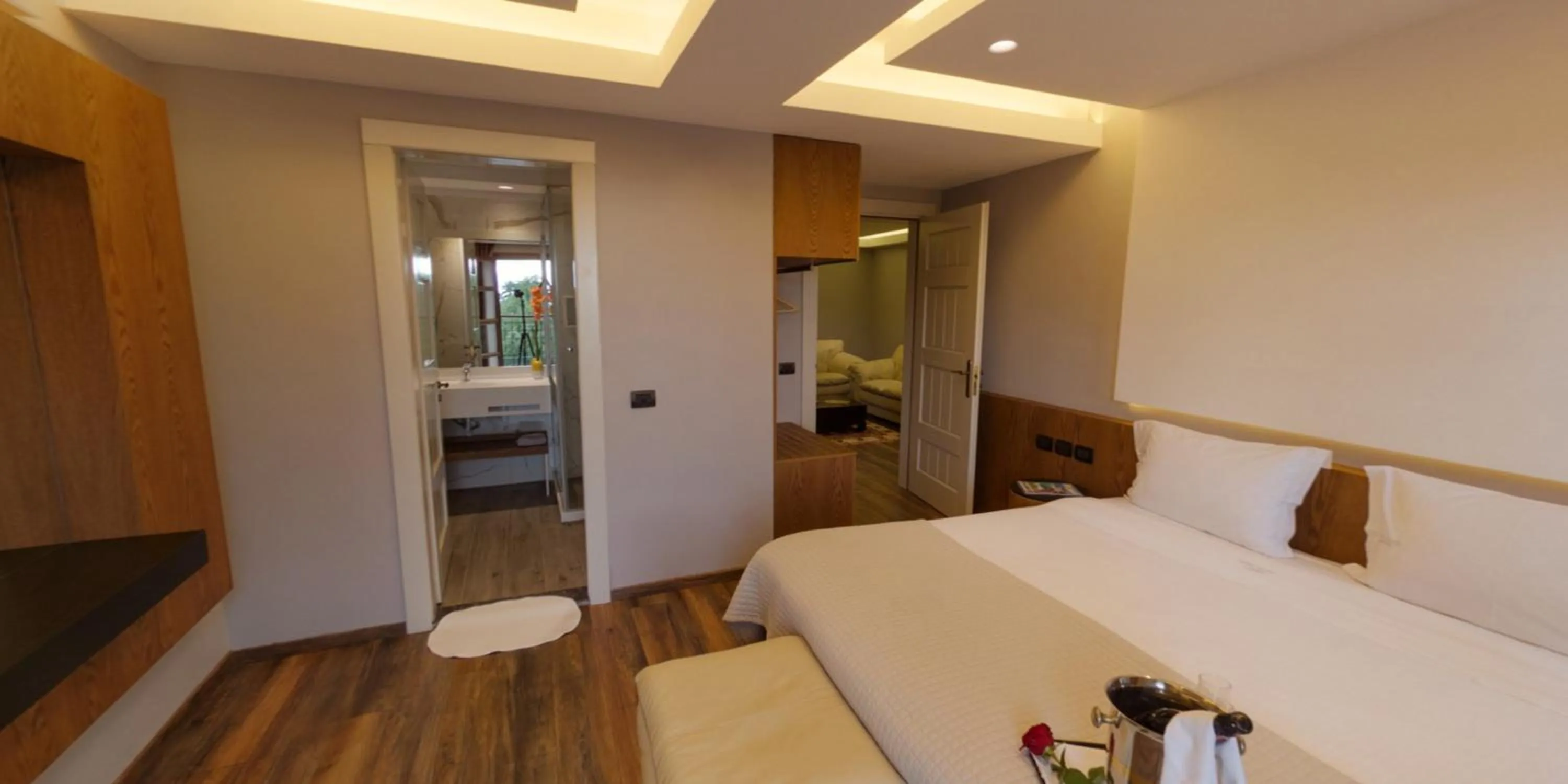 Bedroom, Bed in Te'Dreri - Llogora Tourist Village