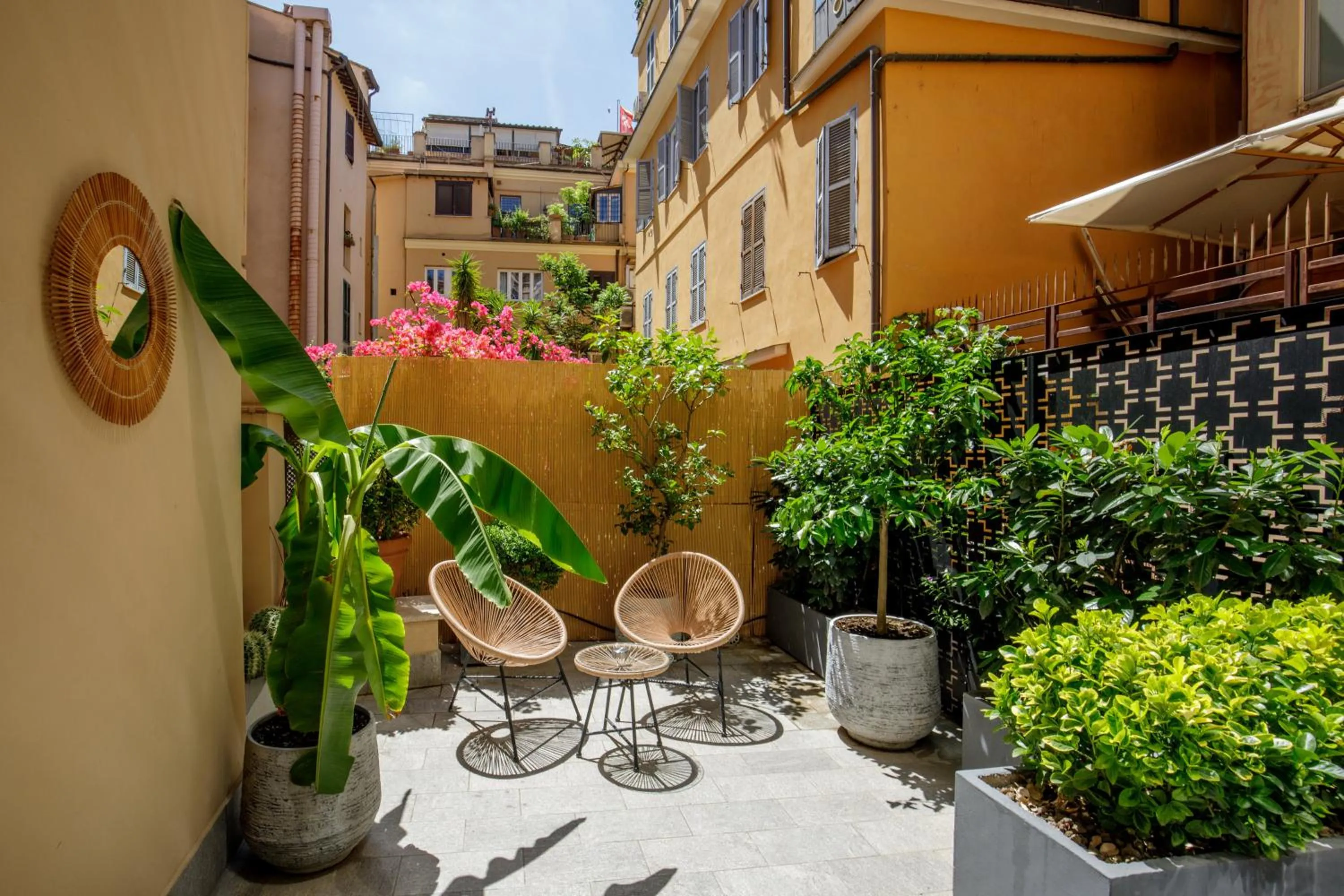 Balcony/Terrace in Condotti Boutique Hotel