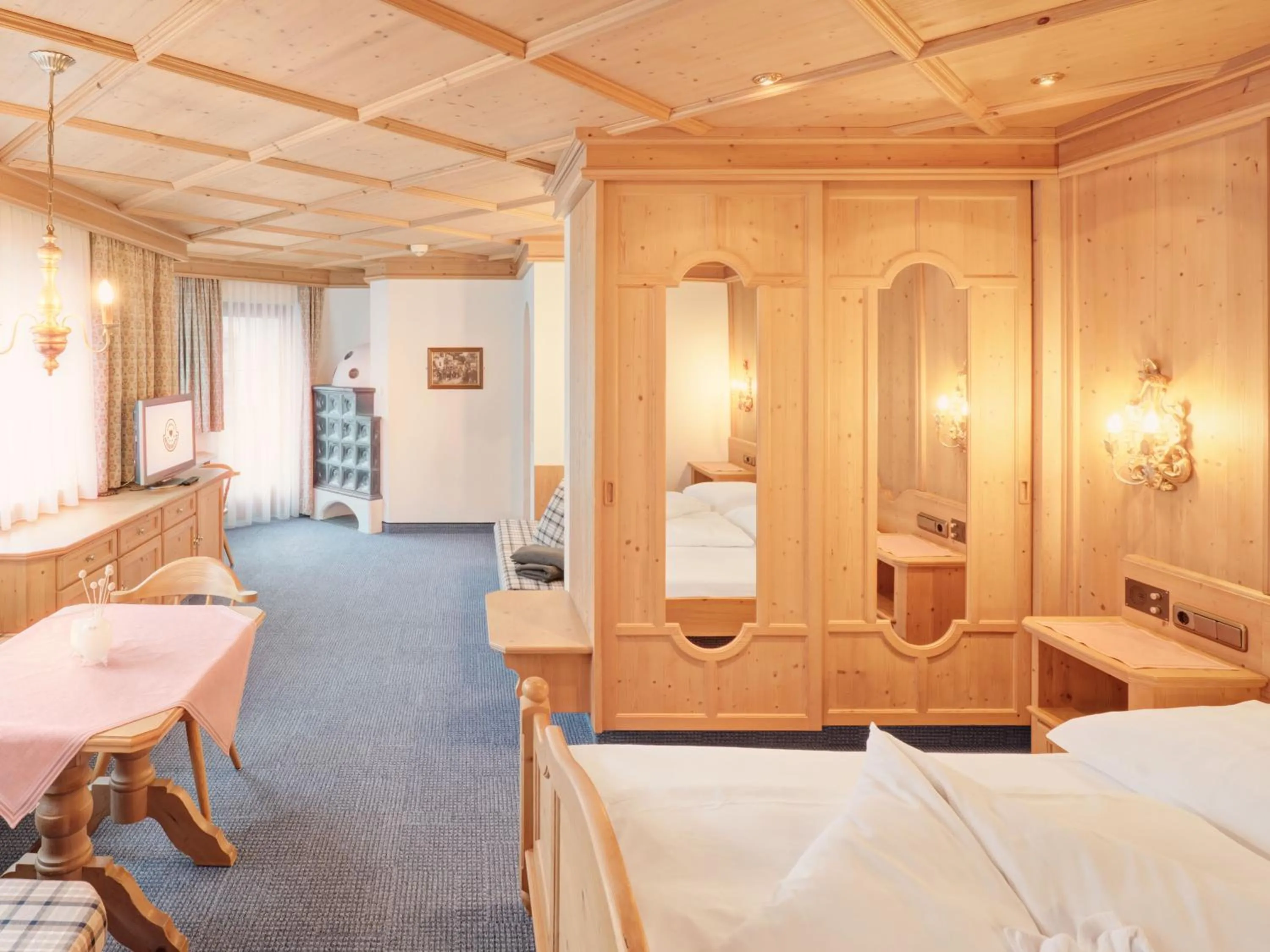 Bed in Hotel Magdalena Mayrhofen