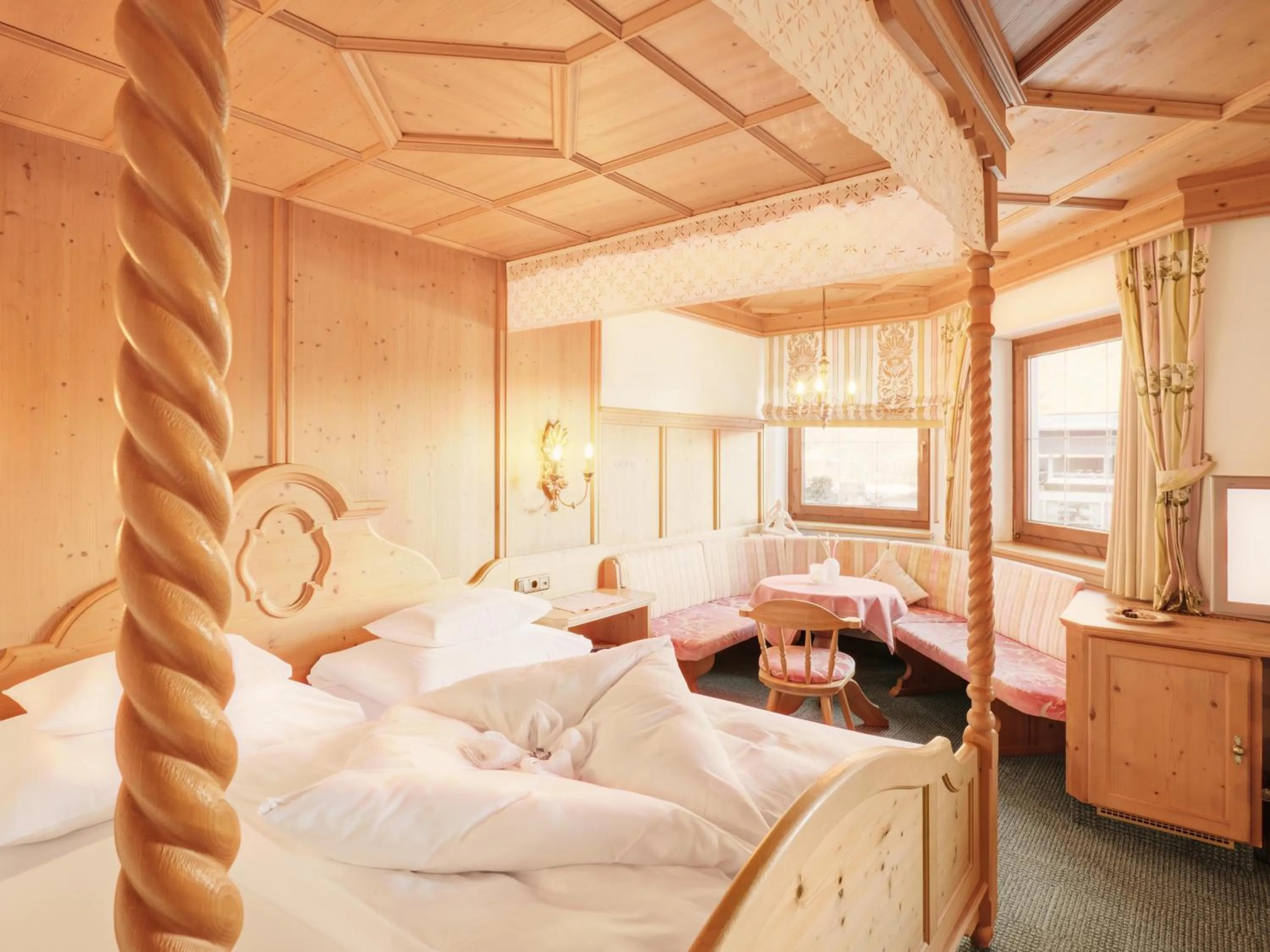 Bed in Hotel Magdalena Mayrhofen