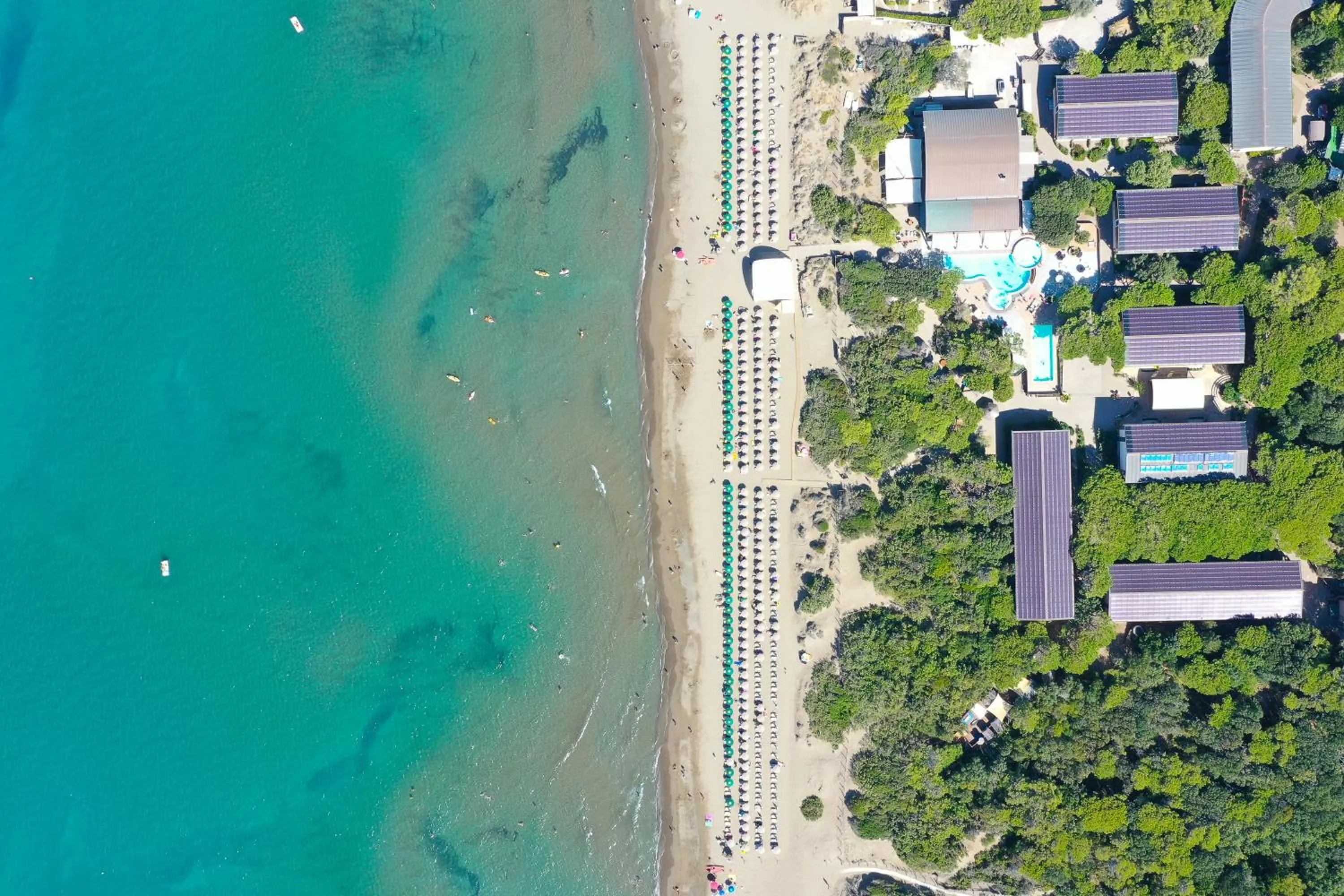 Bird's eye view in Canado Family Hotel