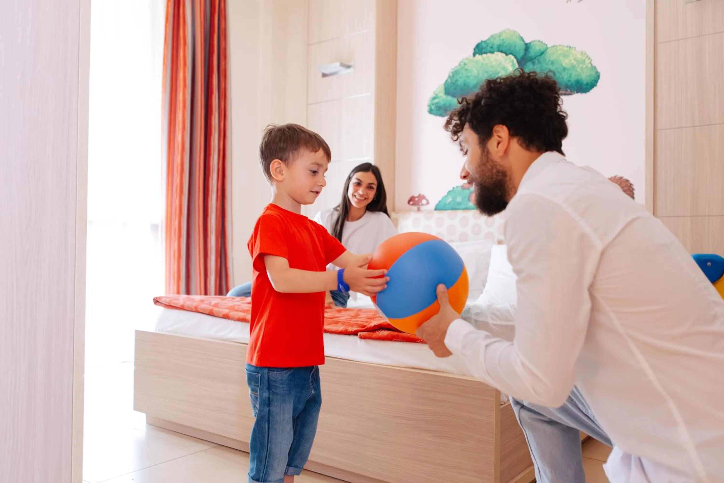 Bedroom in Canado Family Hotel