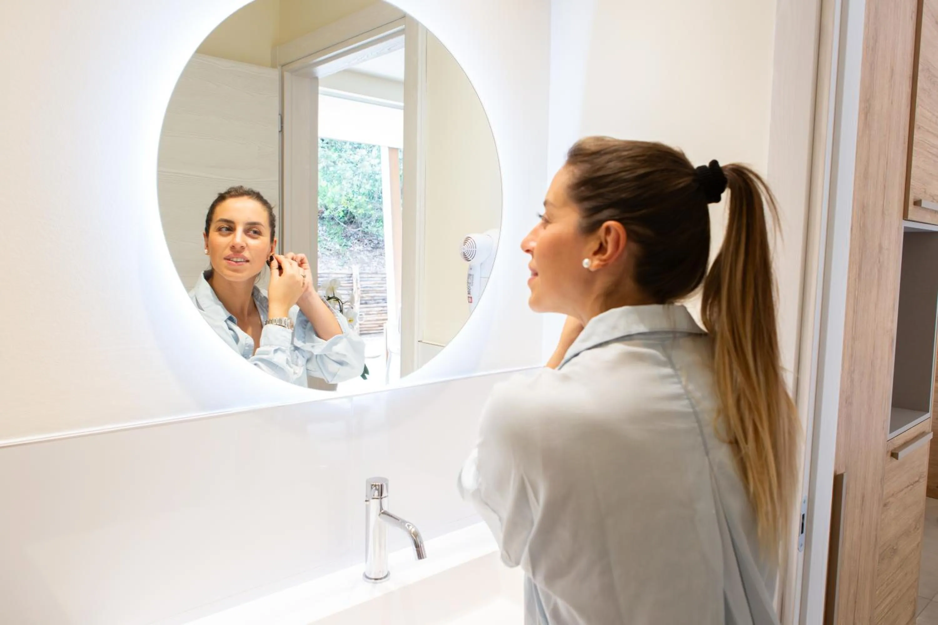 Bathroom in Canado Family Hotel