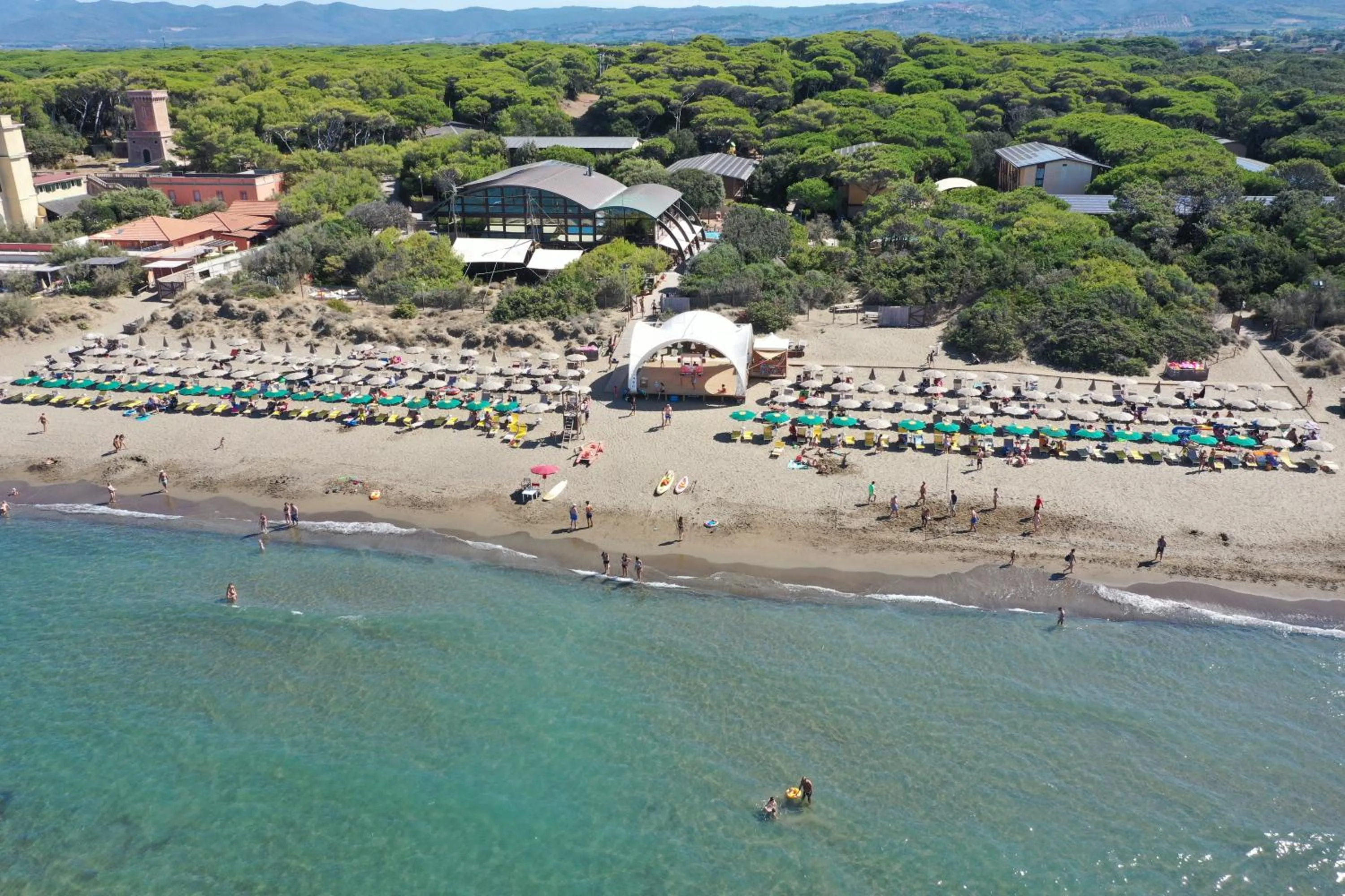 Bird's eye view in Canado Family Hotel