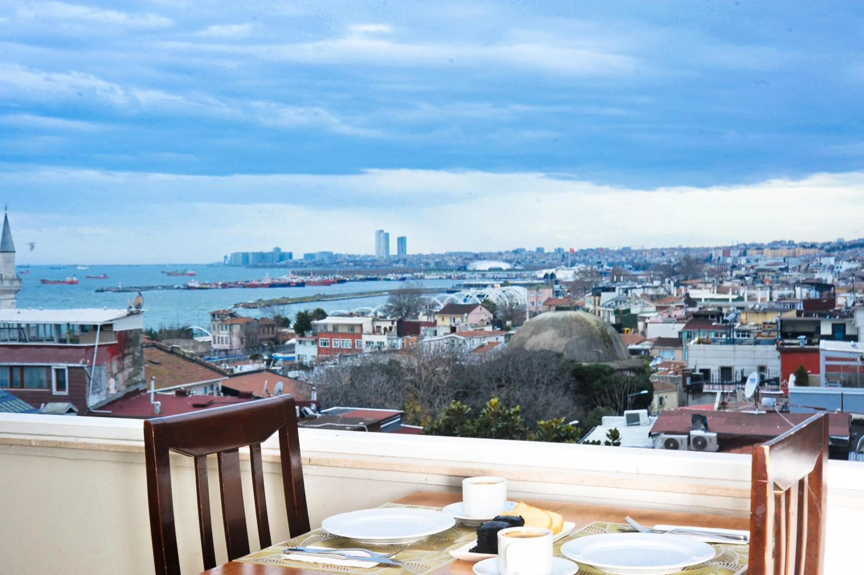 Balcony/Terrace in Hotel Erguvan - Special Category