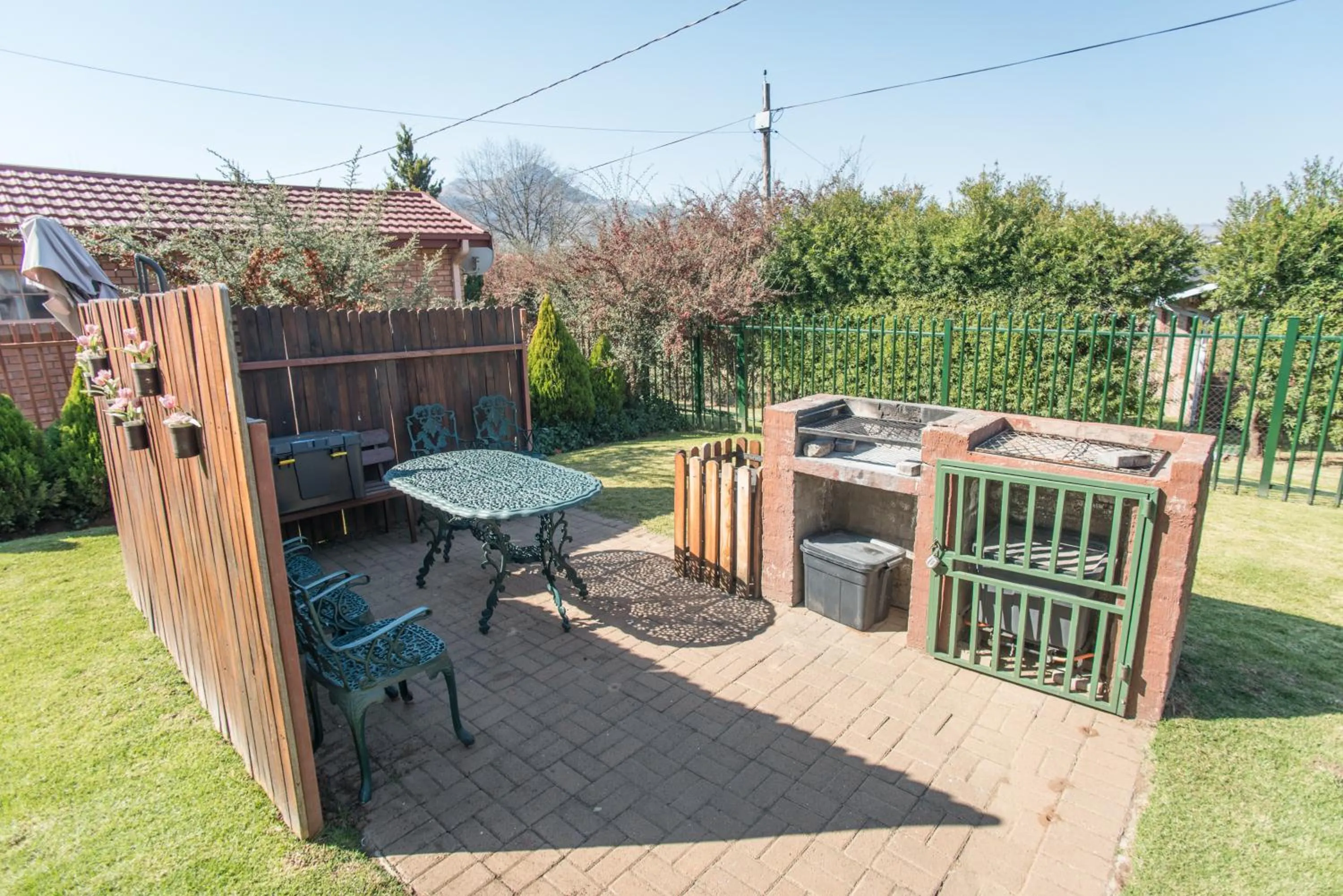 BBQ facilities in Knock Out View Clarens