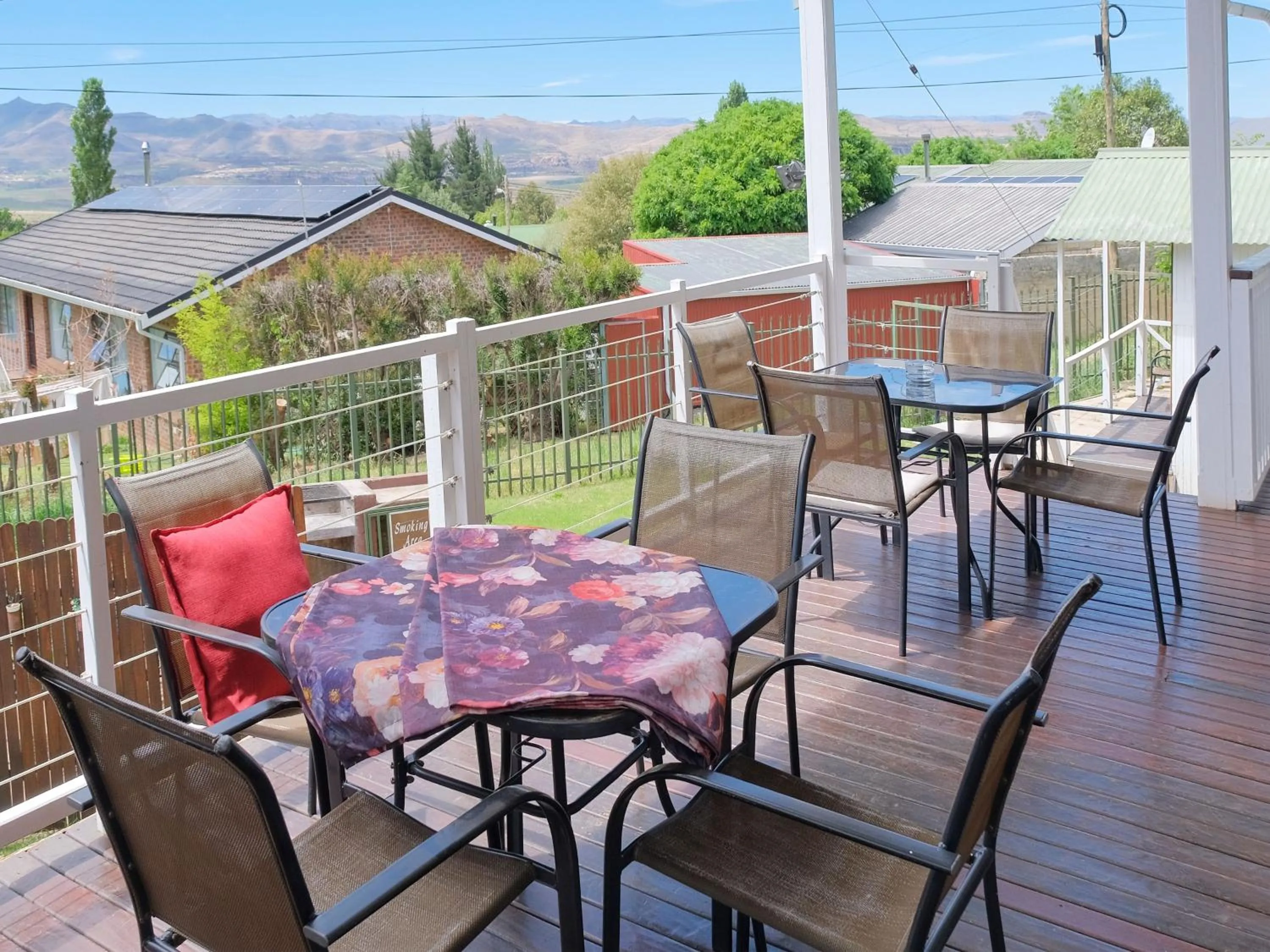 Patio in Knock Out View Clarens