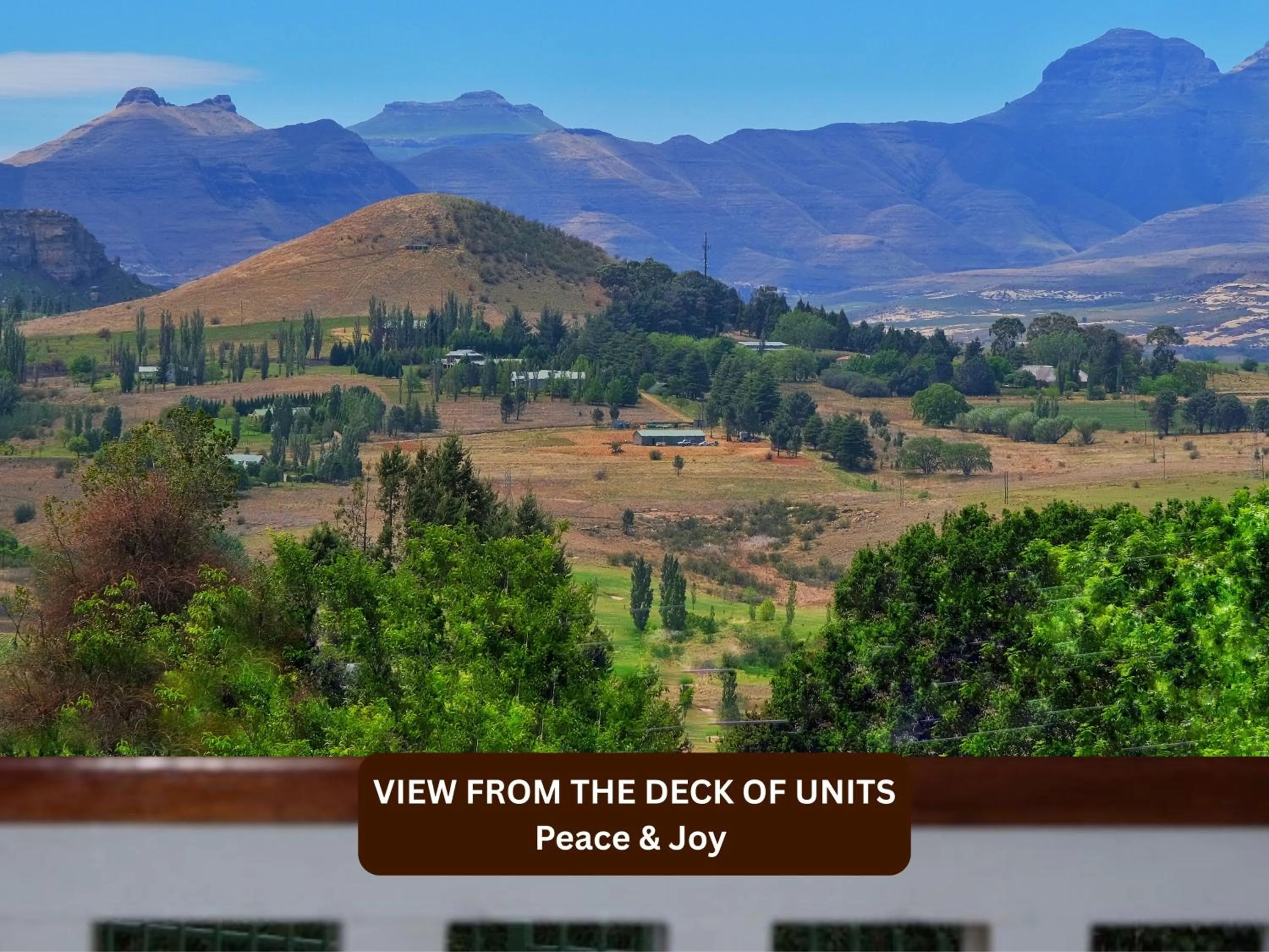 View (from property/room) in Knock Out View Clarens