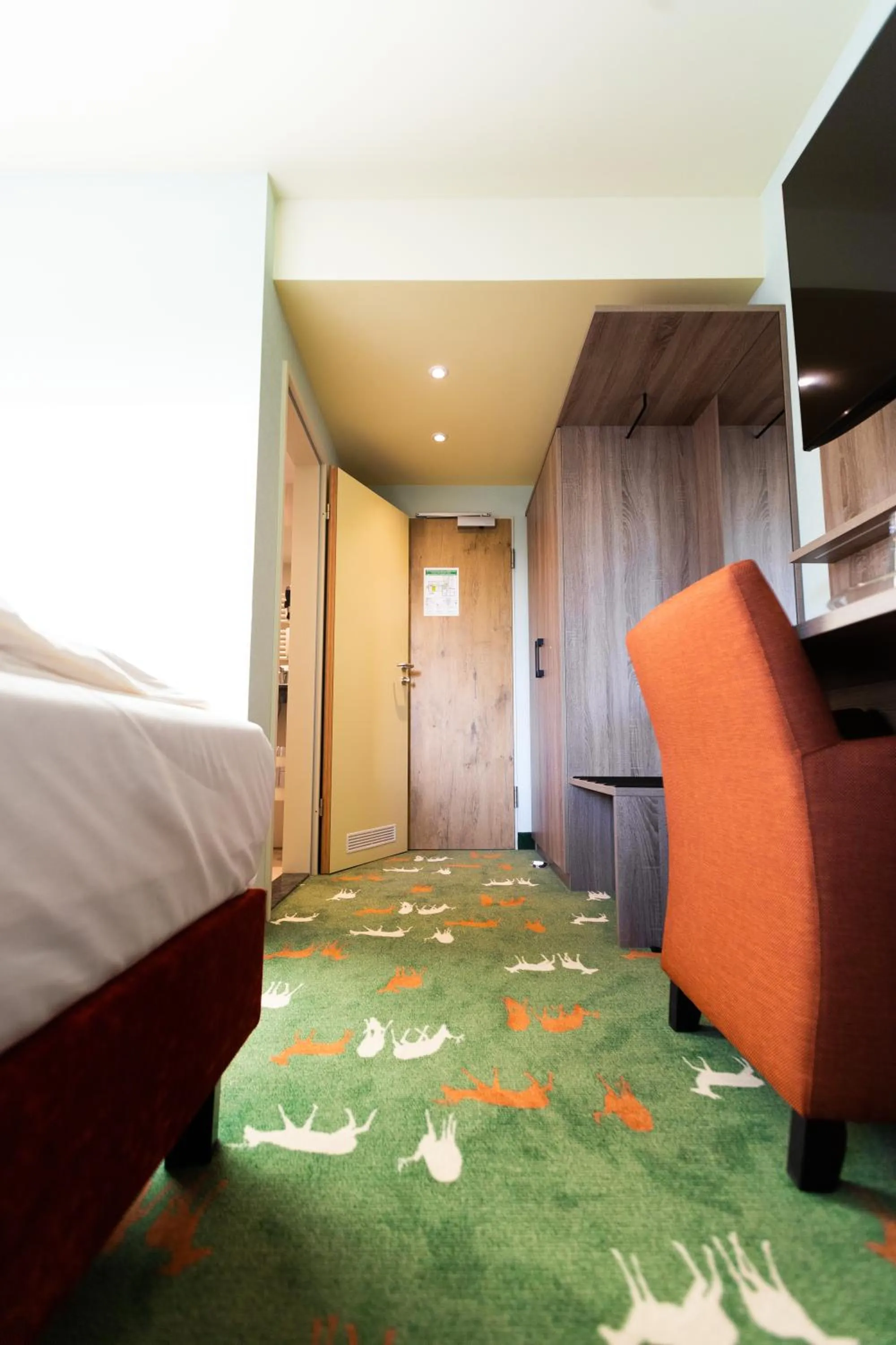 Bed in Hotel & Restaurant Hubertus Sehnde