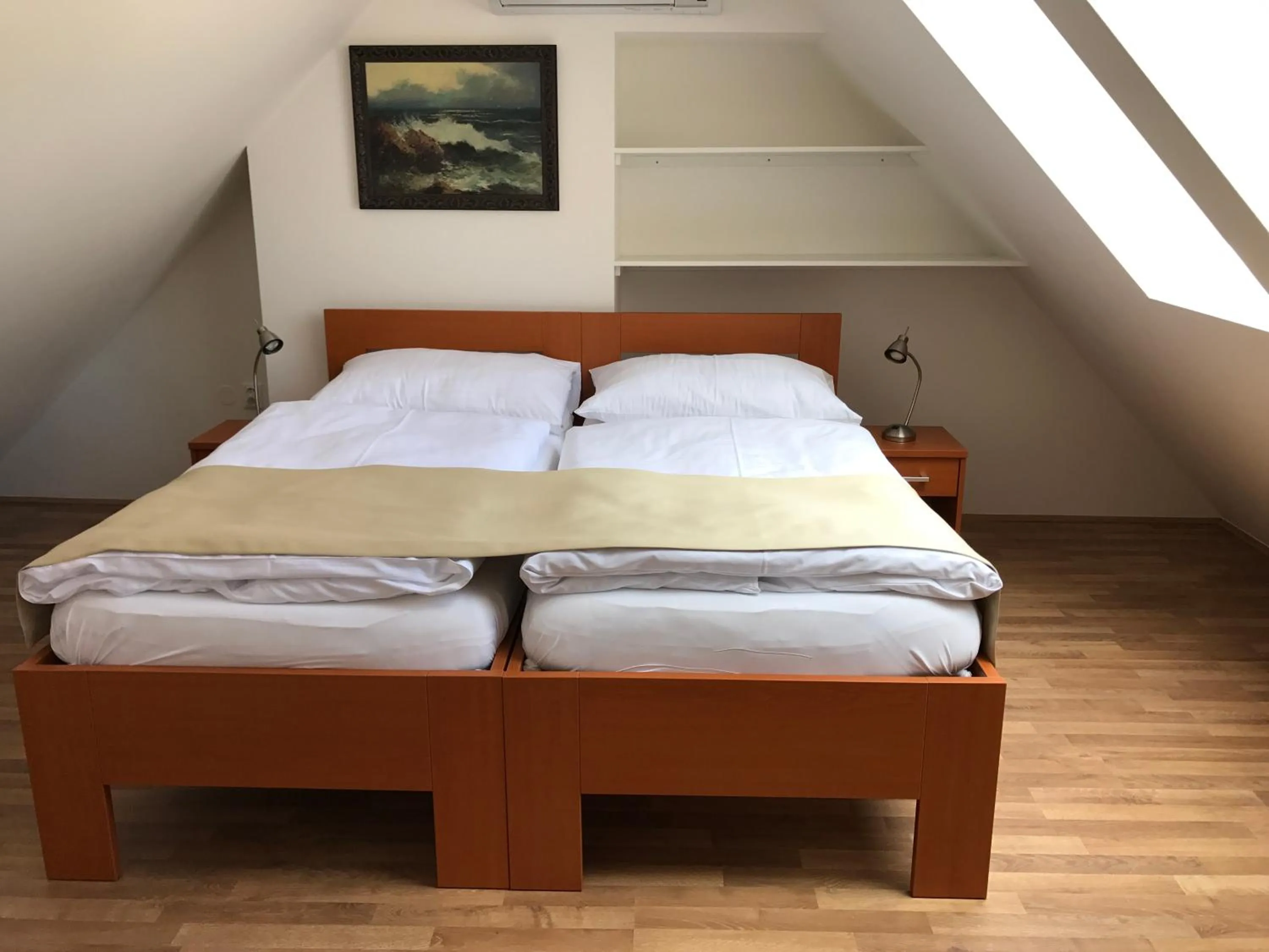 Bed in Old Prague House