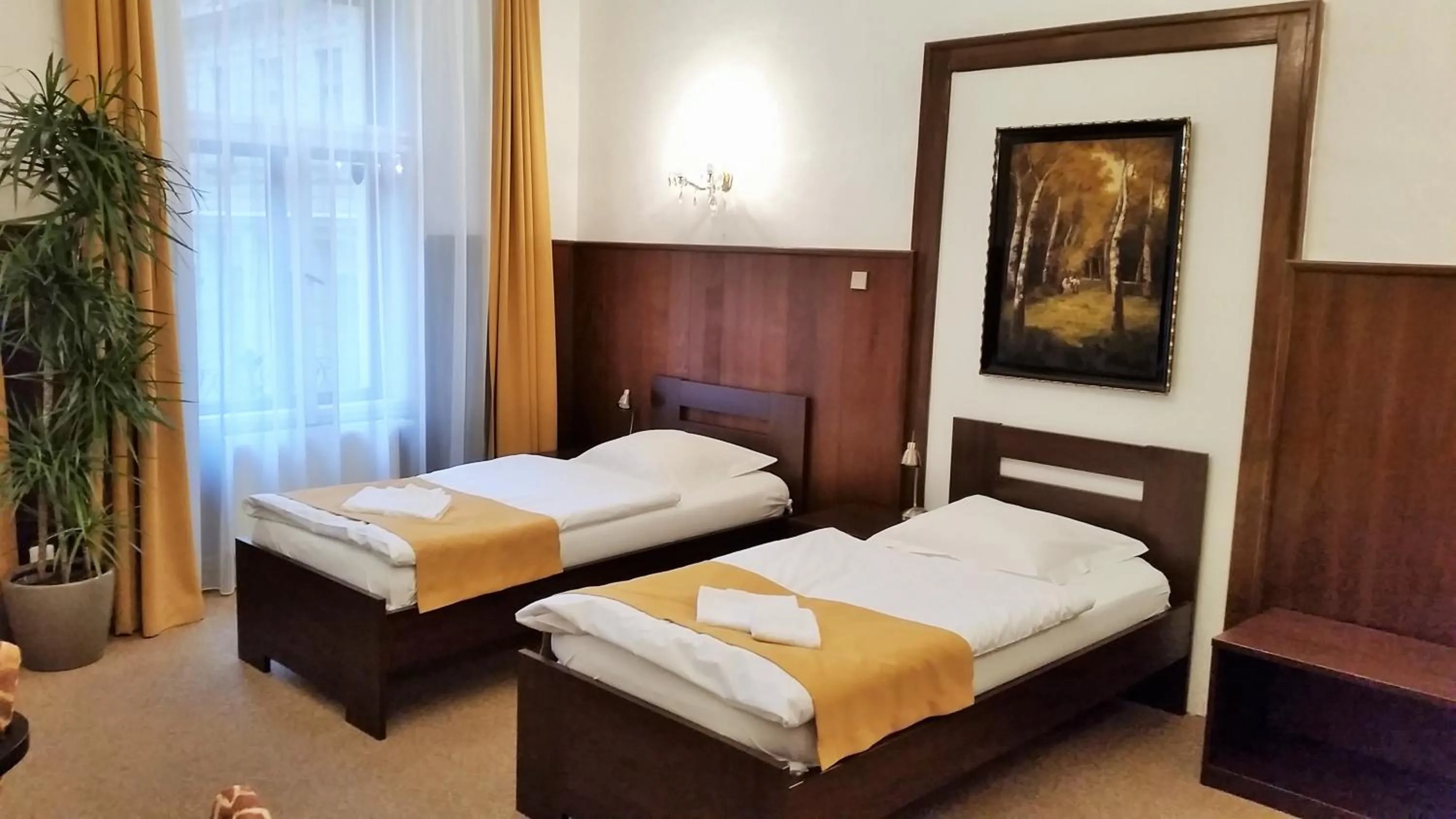 Photo of the whole room, Bed in Old Prague House