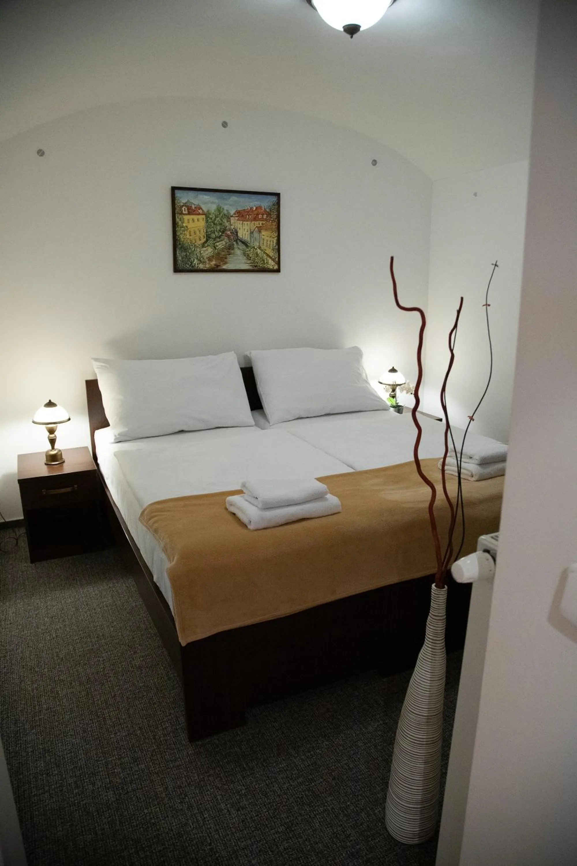 Bed in Old Prague House