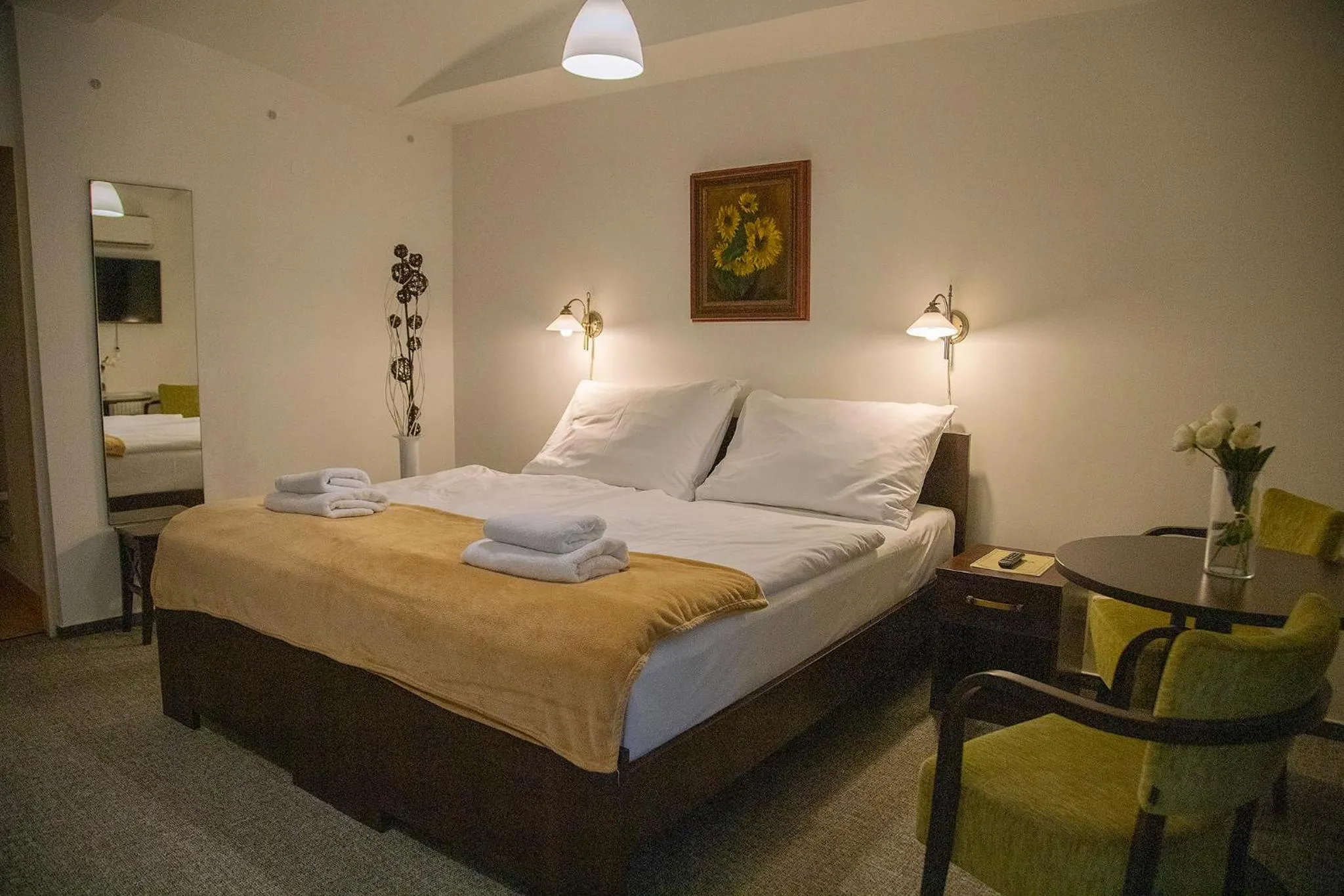 Bed in Old Prague House