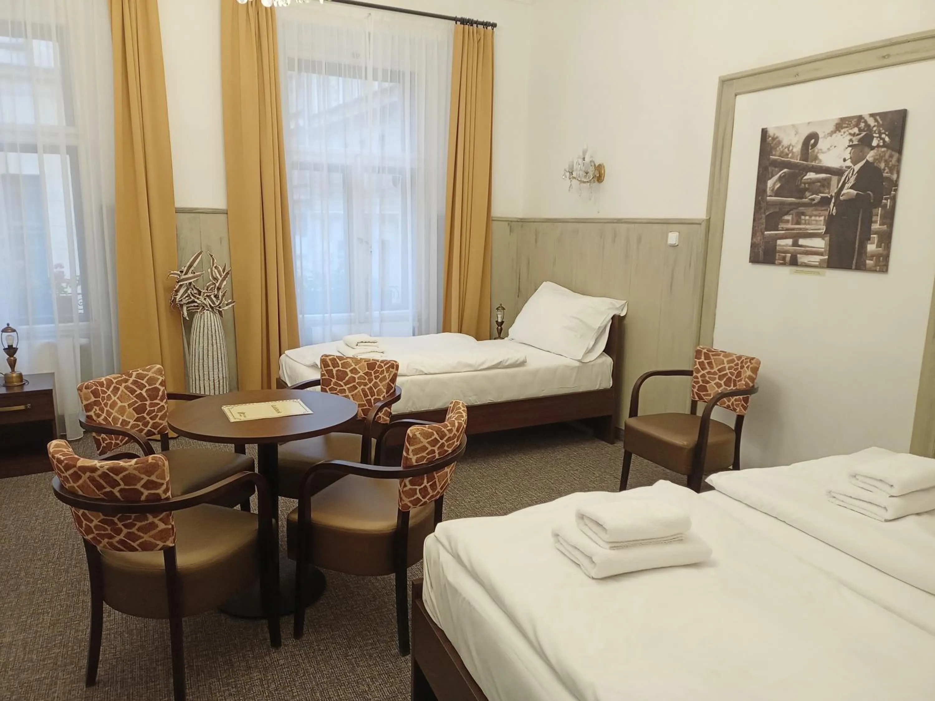 Bed in Old Prague House