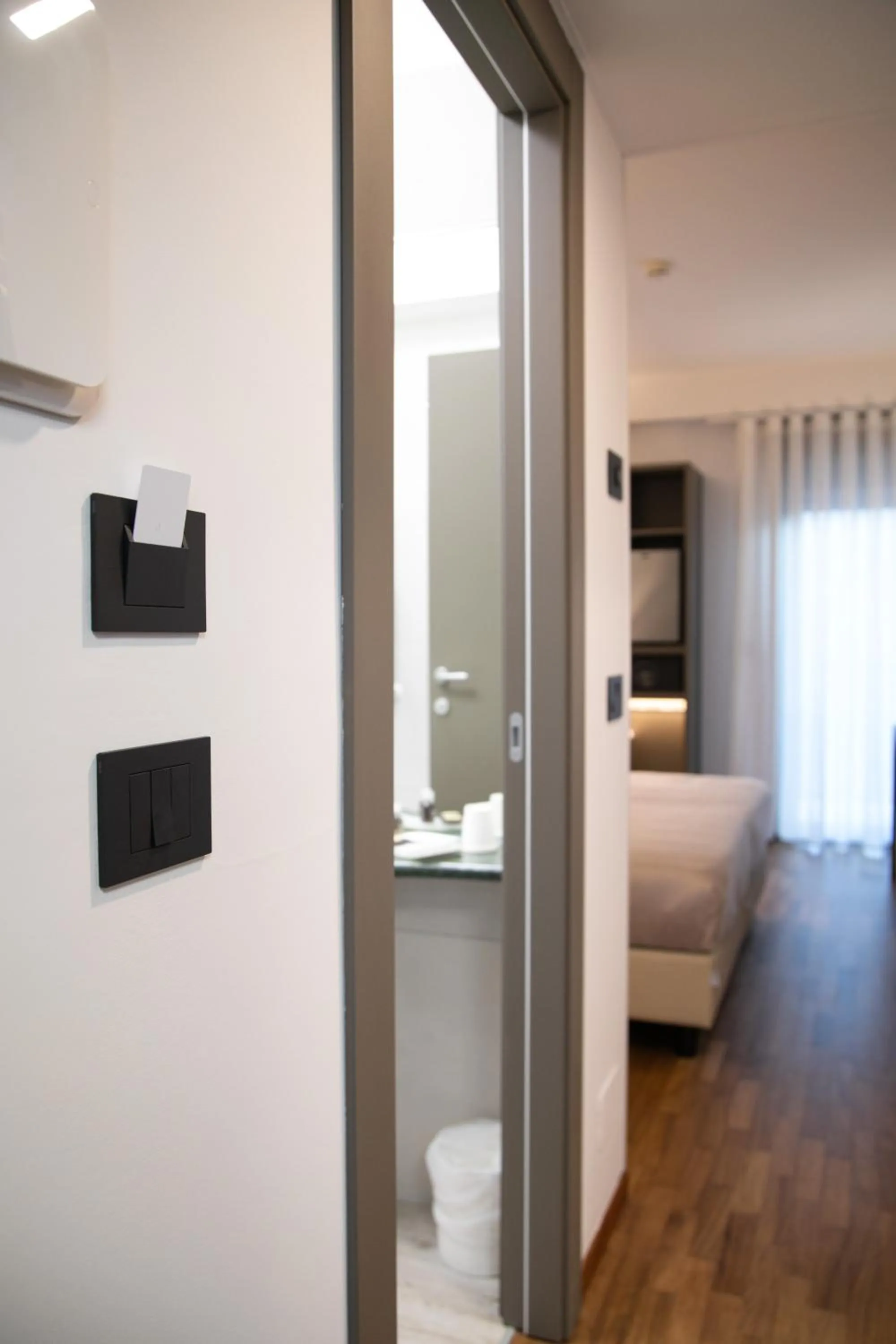 Bed in Hotel Federico II