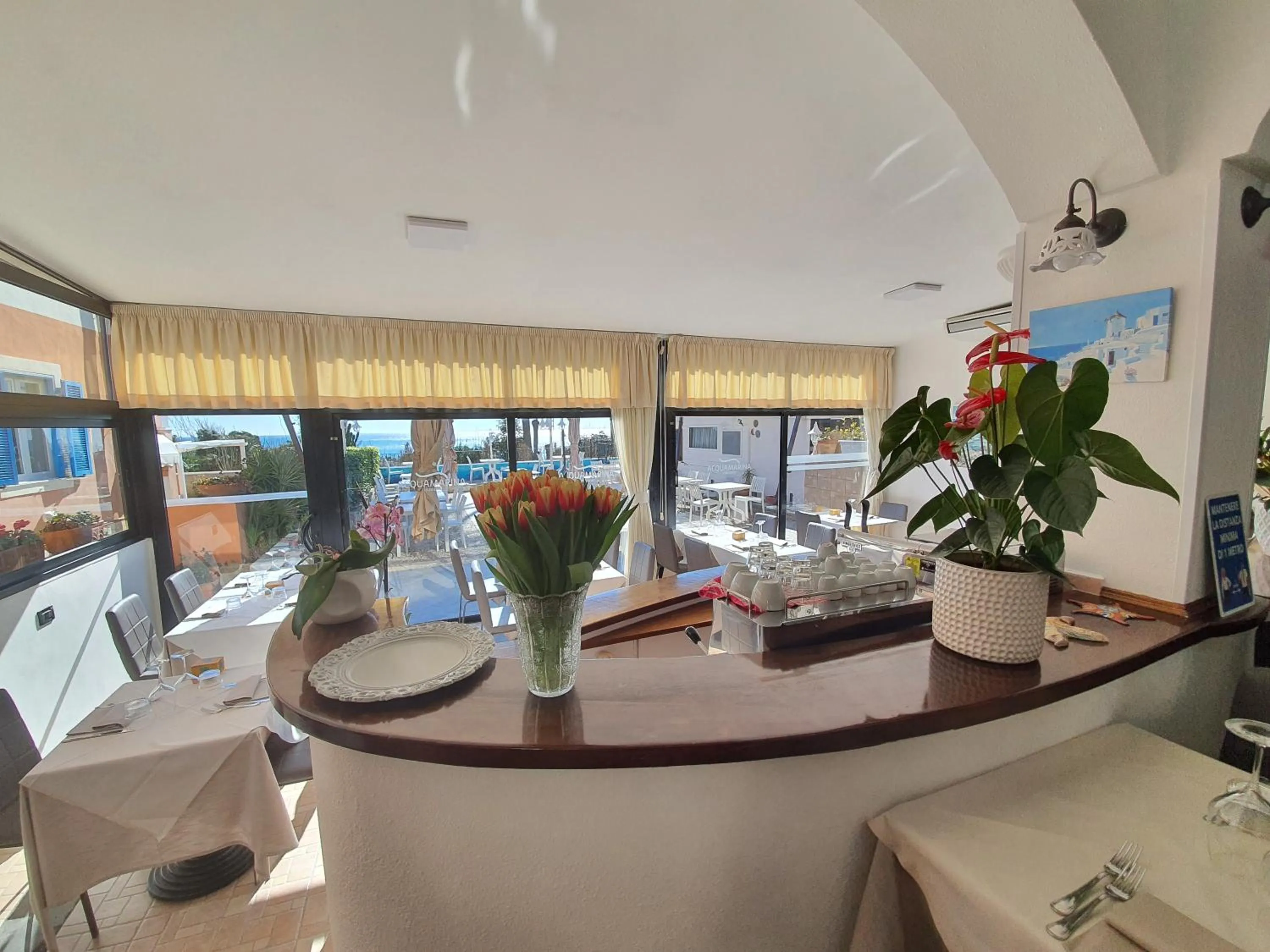 Restaurant/places to eat in Hotel L'Isola