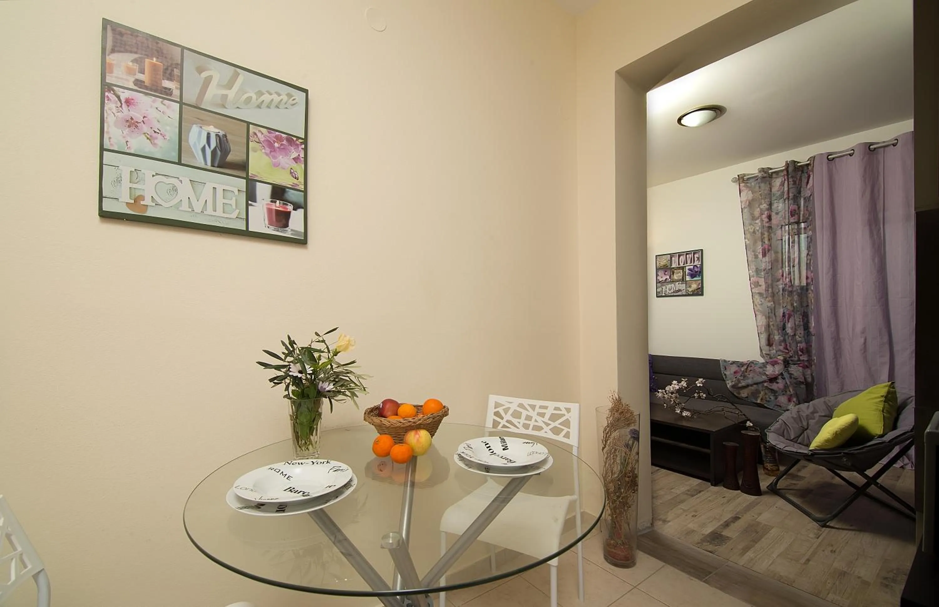 Living room in Home Suites