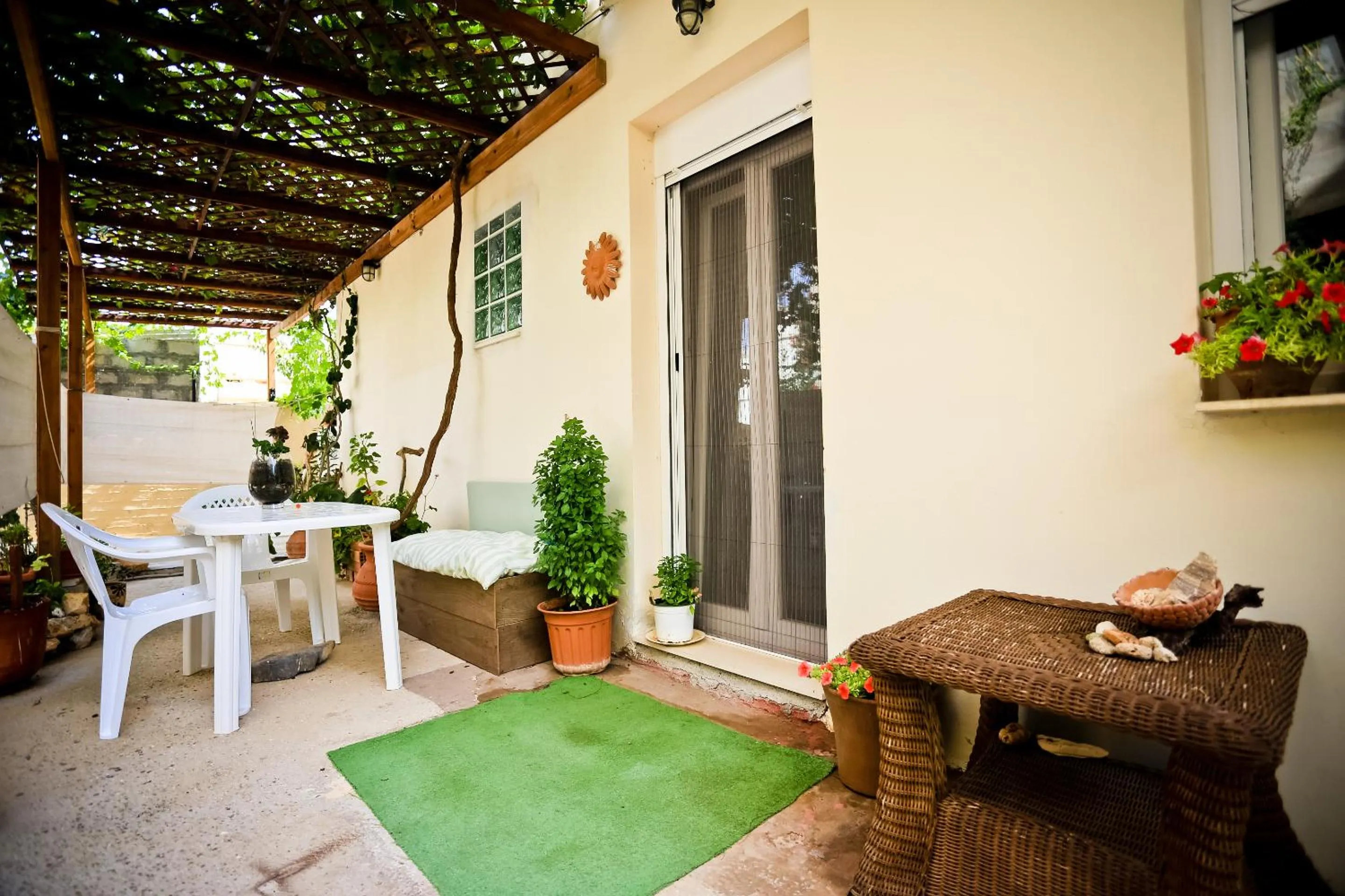 Patio in Home Suites