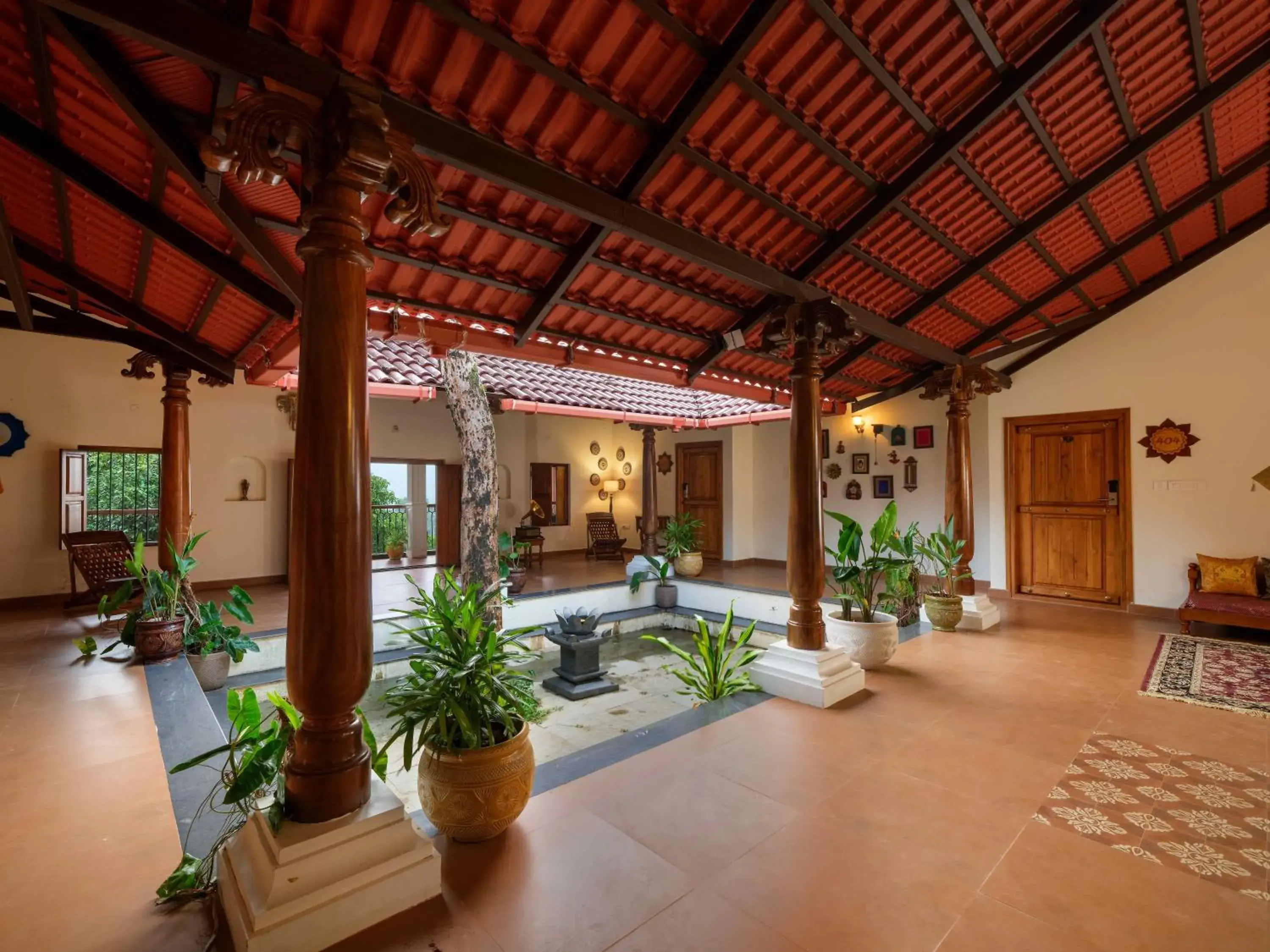 Deluxe Double Room in Trishvam Tapovana Deluxe Double Room in Trishvam Tapovana