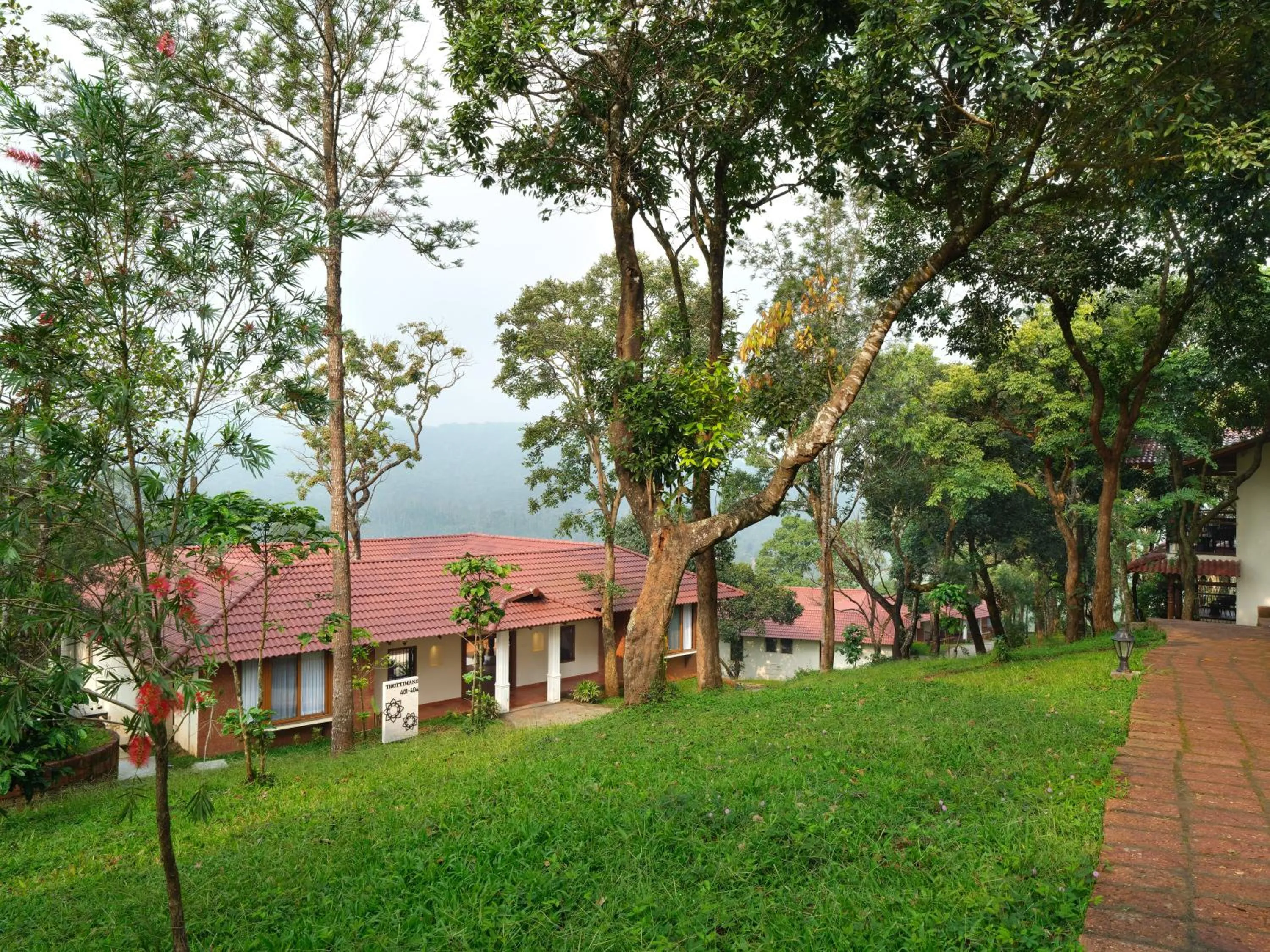 Natural landscape in Trishvam Tapovana