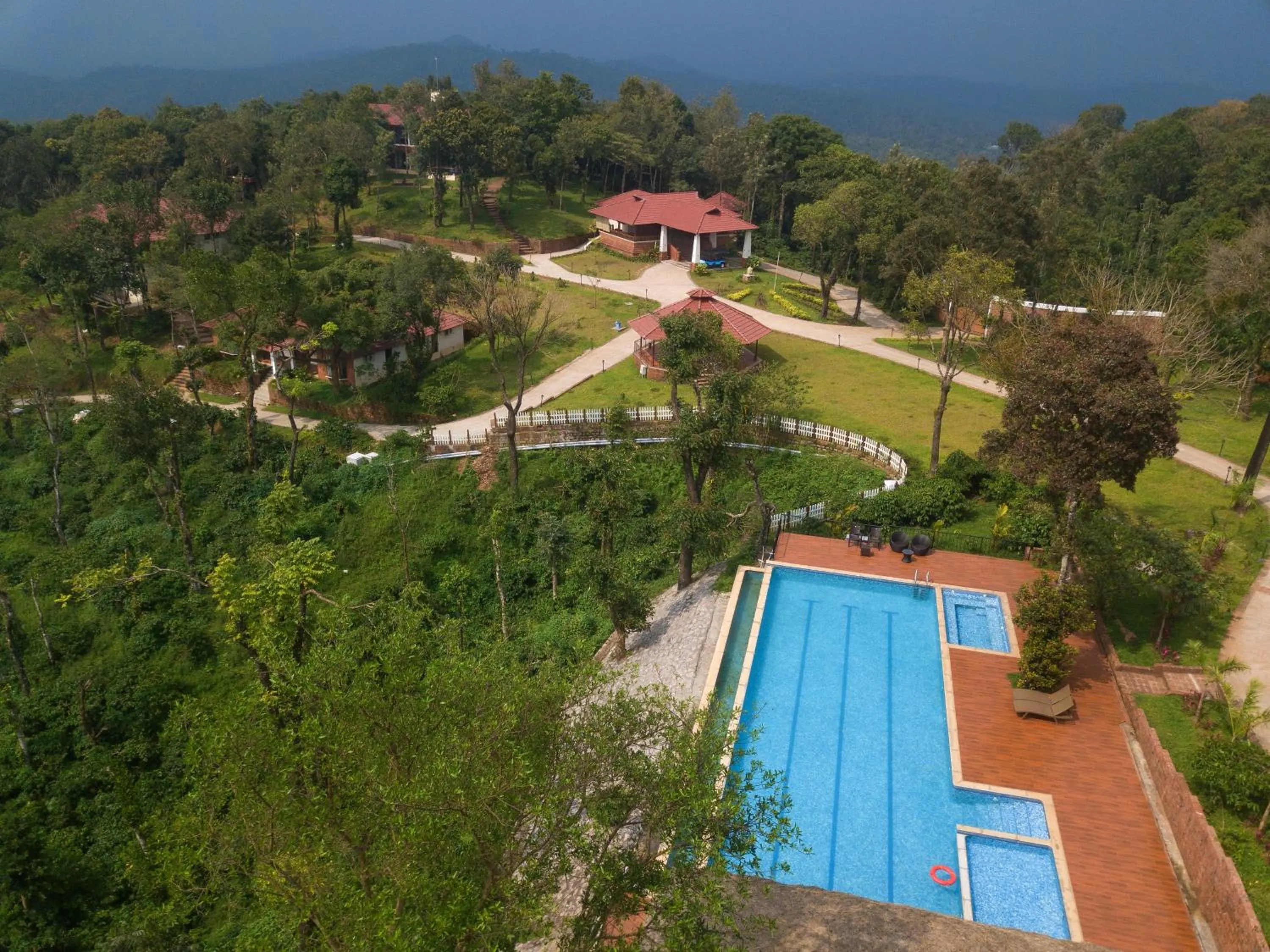 Property building in Trishvam Tapovana