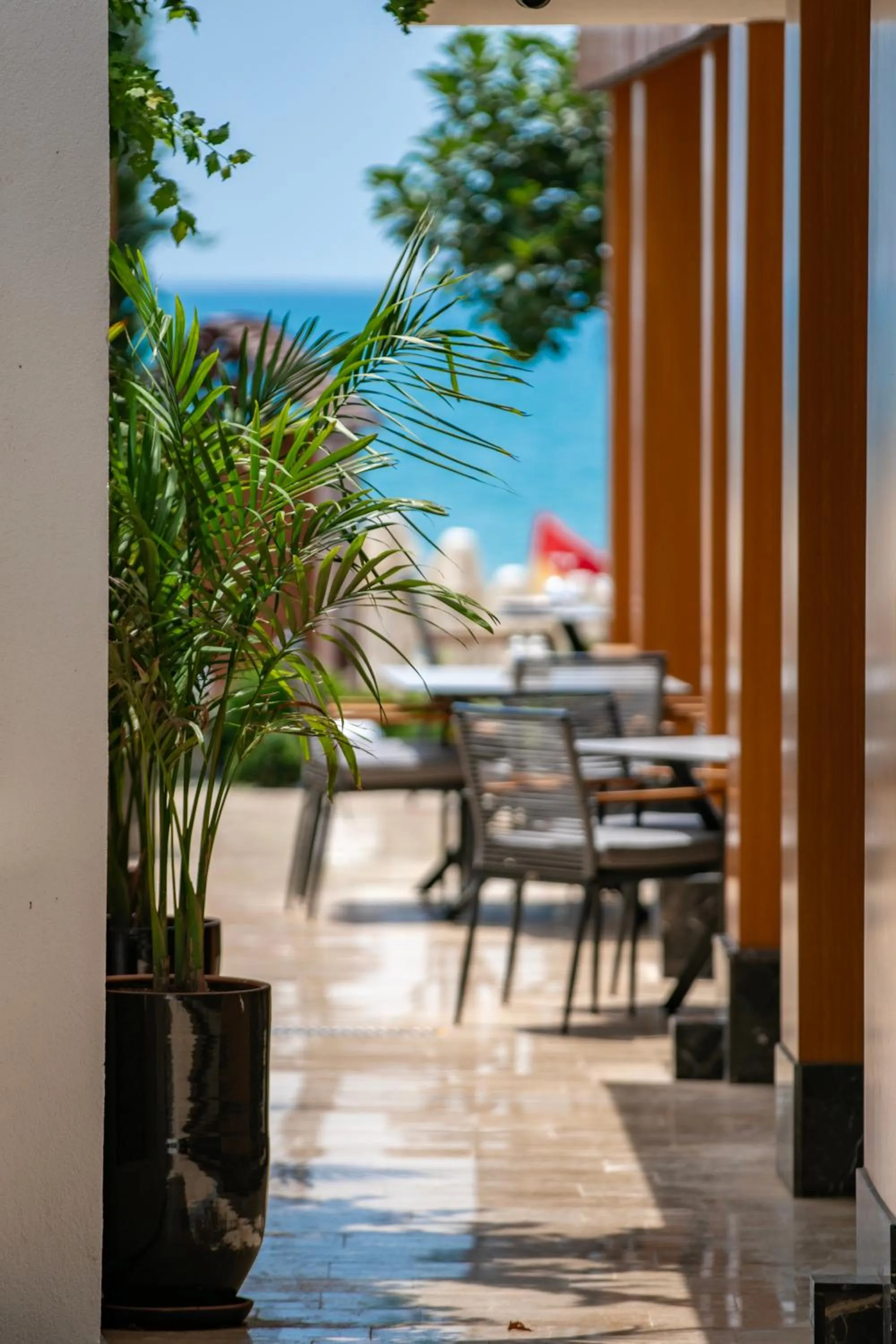Seating area in Golden Star Hotel