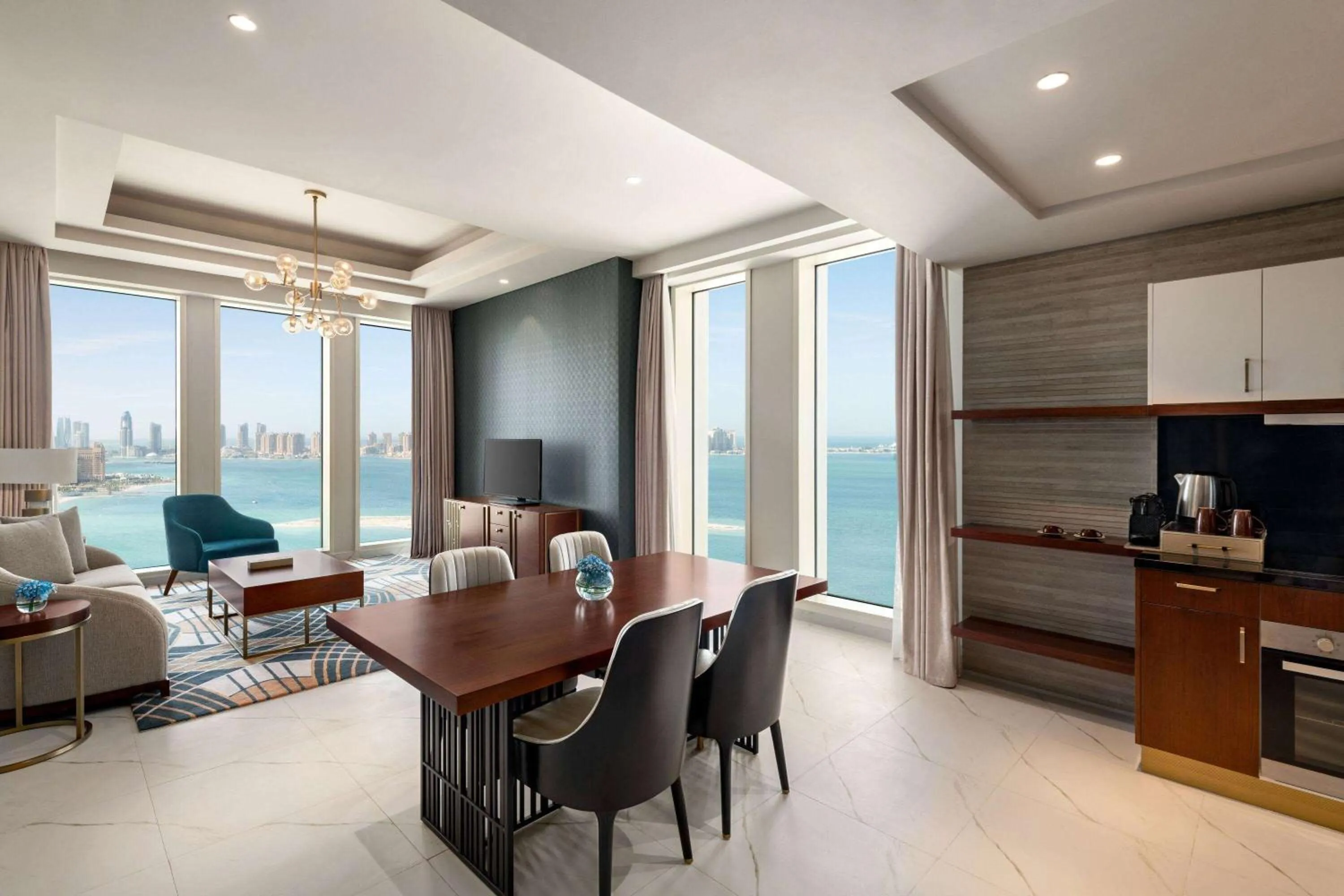 Photo of the whole room in Wyndham Grand Doha West Bay Beach