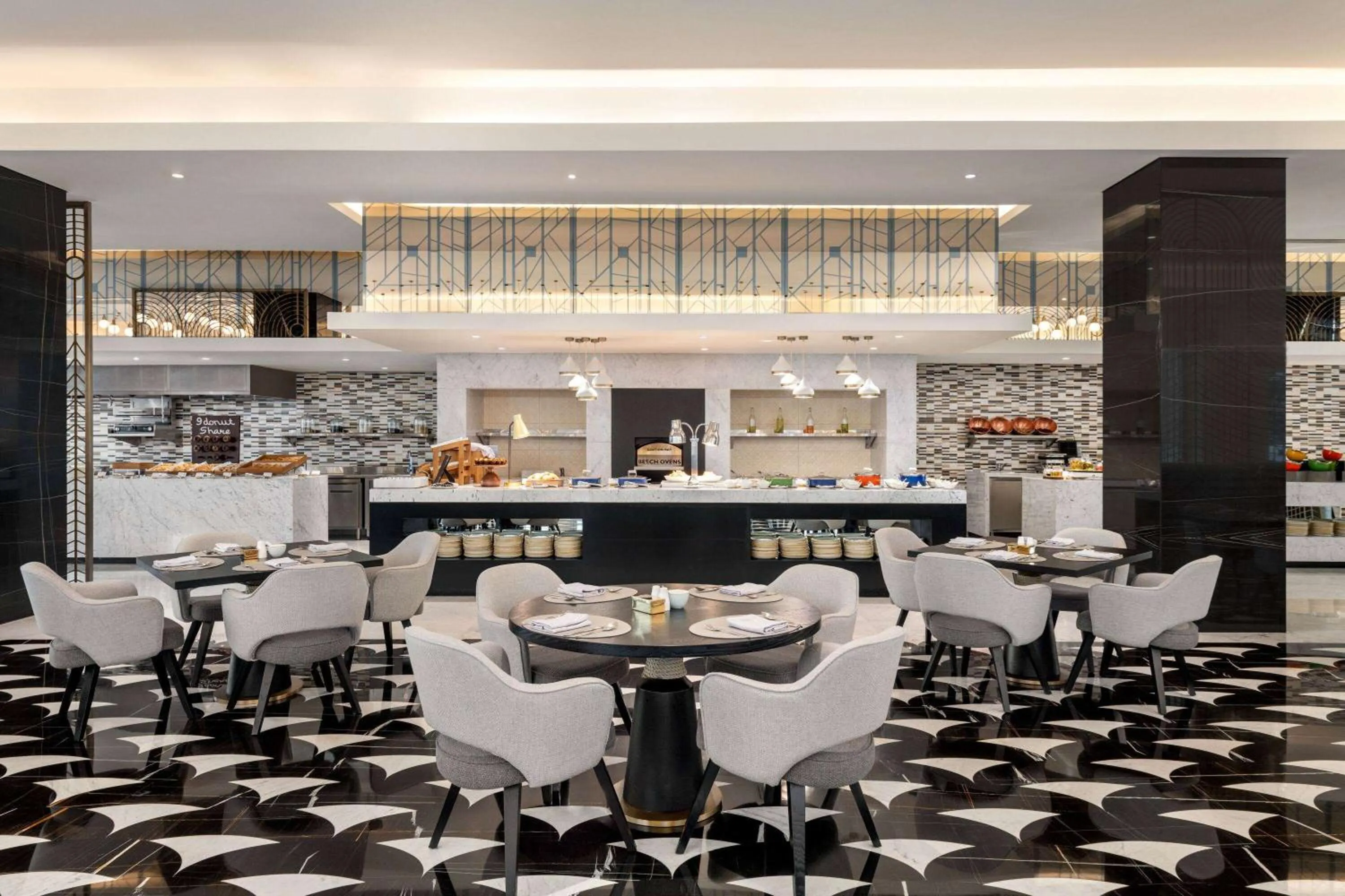 Restaurant/places to eat in Wyndham Grand Doha West Bay Beach