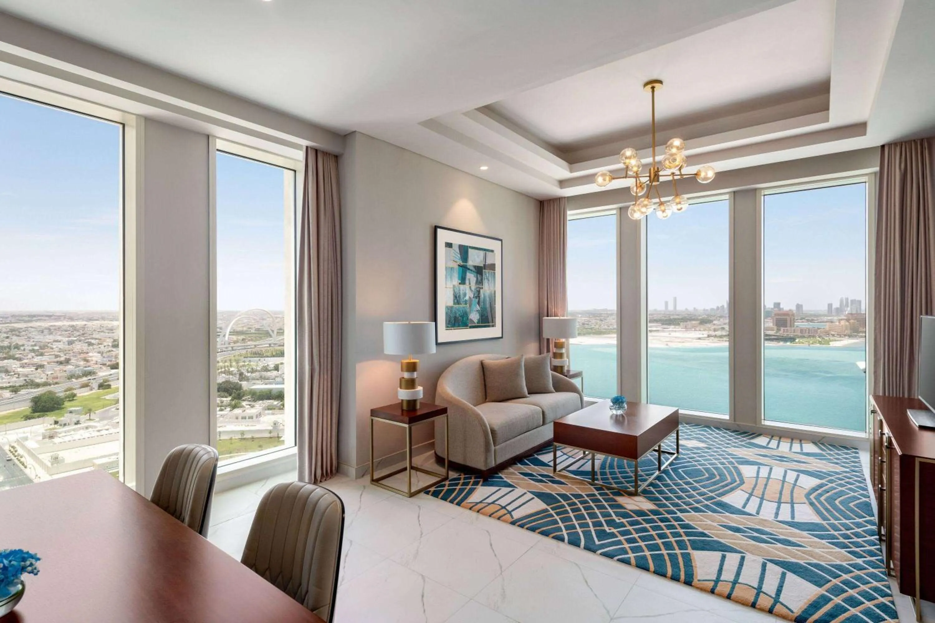 Photo of the whole room in Wyndham Grand Doha West Bay Beach