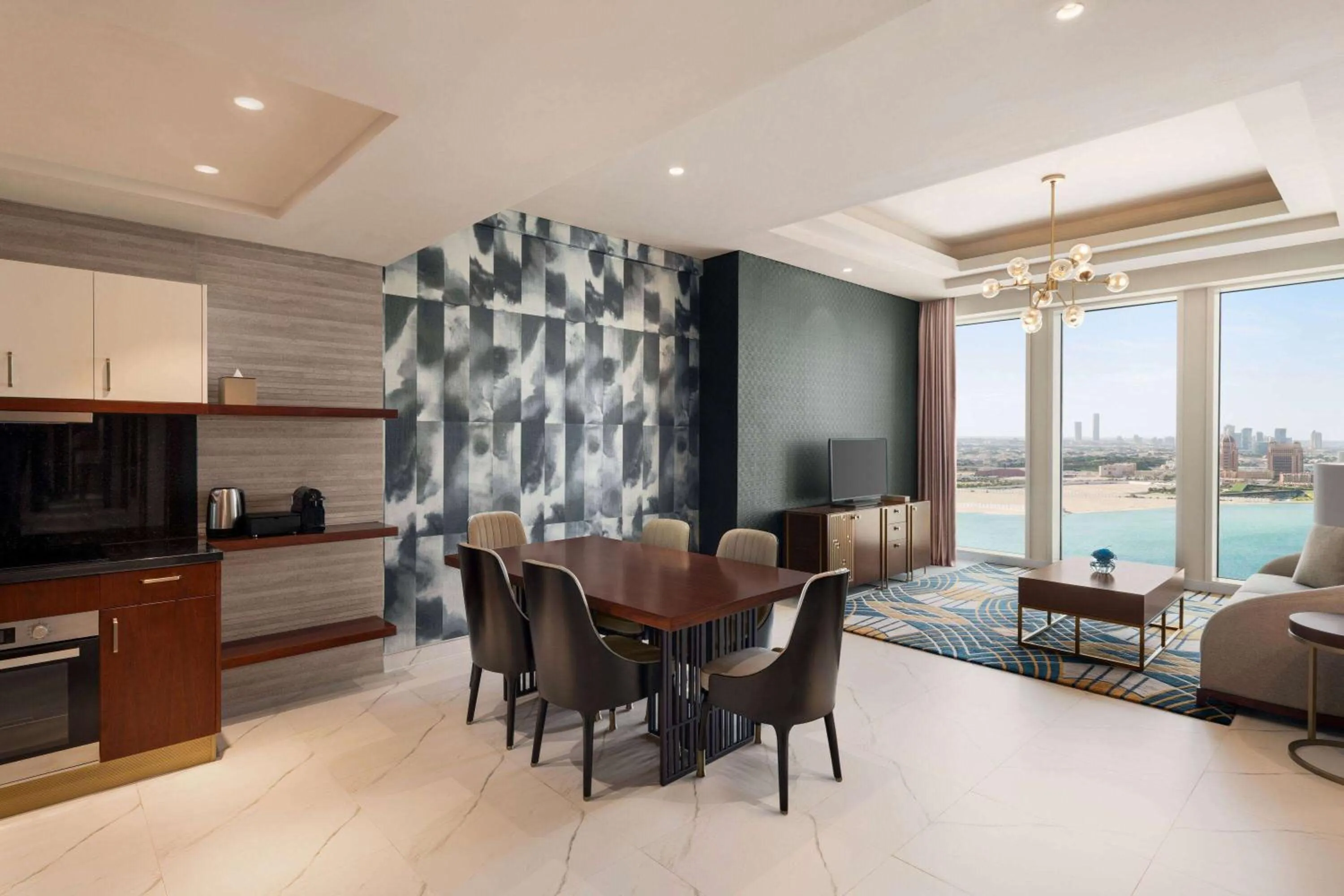 Photo of the whole room in Wyndham Grand Doha West Bay Beach