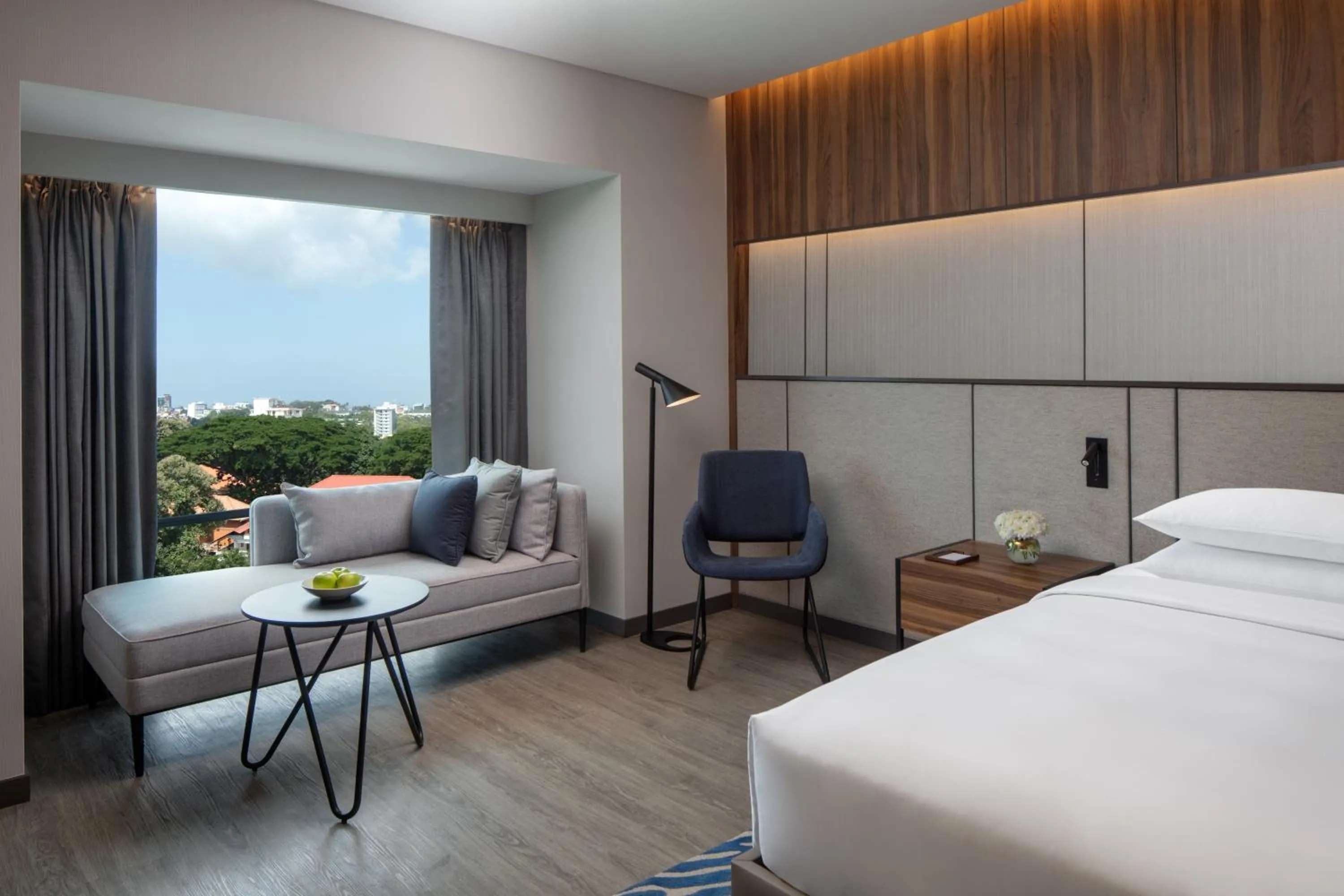 View (from property/room), Bed in Hyatt Regency Trivandrum