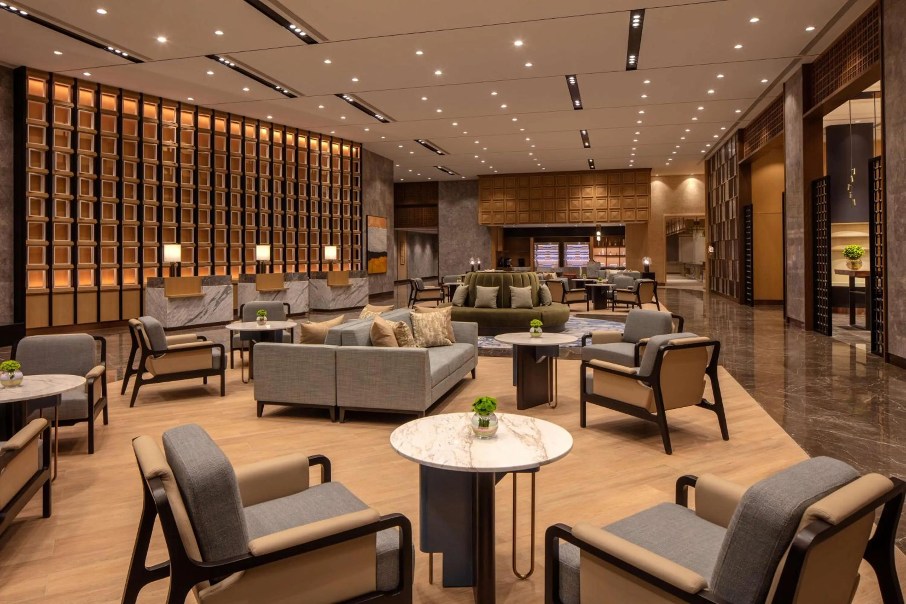 Lobby or reception in Hyatt Regency Trivandrum