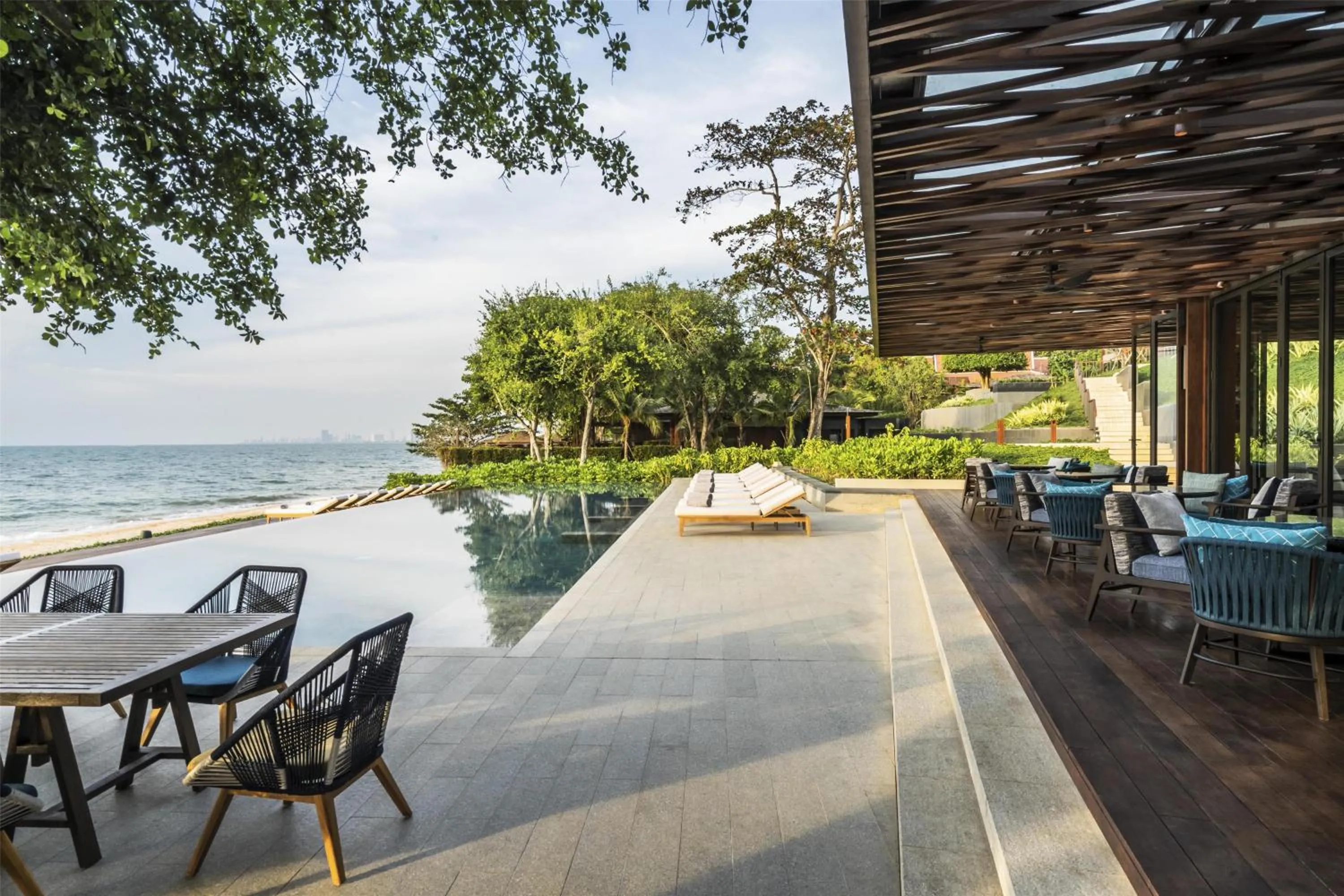 Swimming pool in Andaz Pattaya Jomtien Beach, By Hyatt