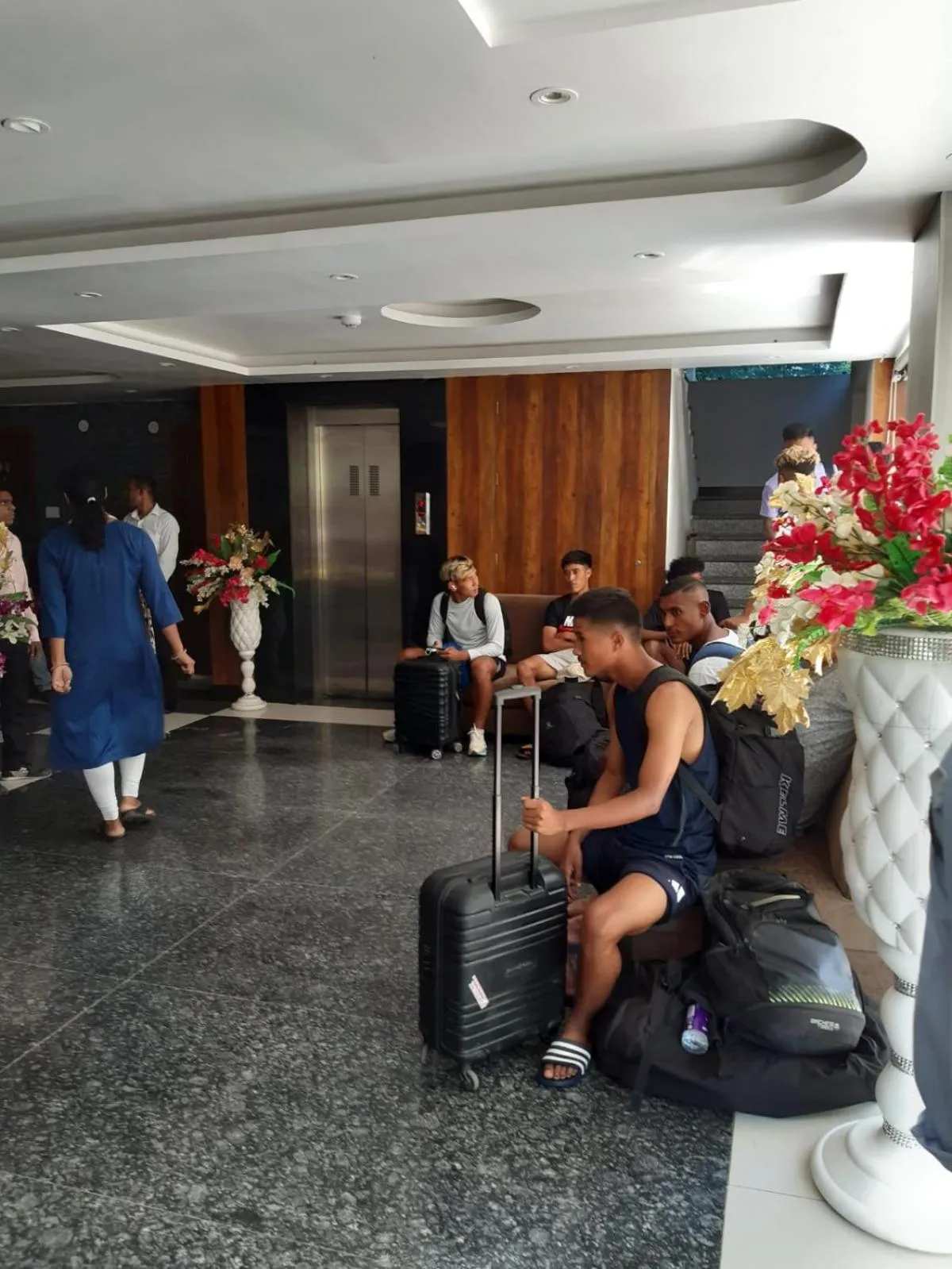 Lounge or bar in Hotel Crown Palace