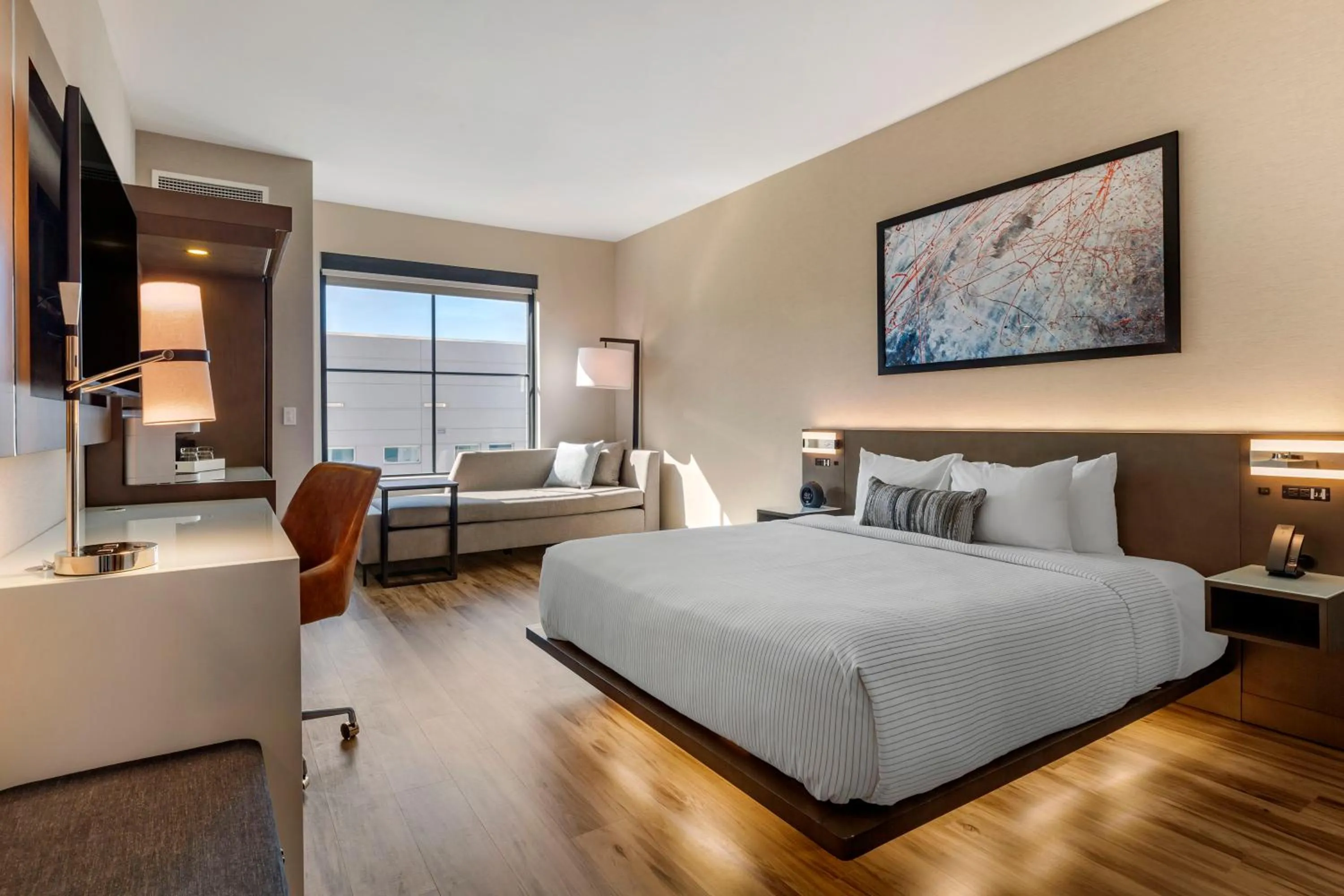 Bed in Cambria Hotel New Haven University Area