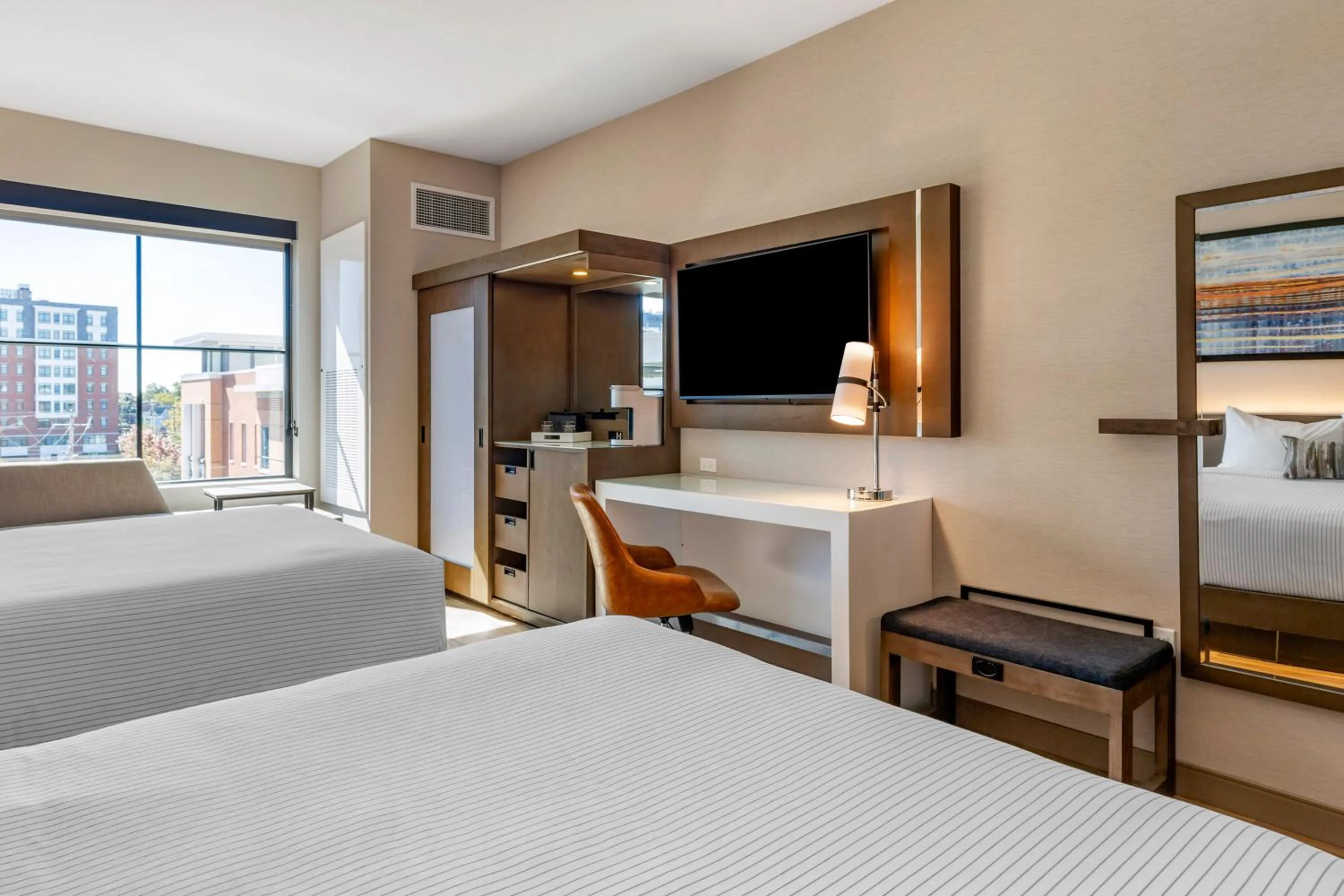 Bed in Cambria Hotel New Haven University Area