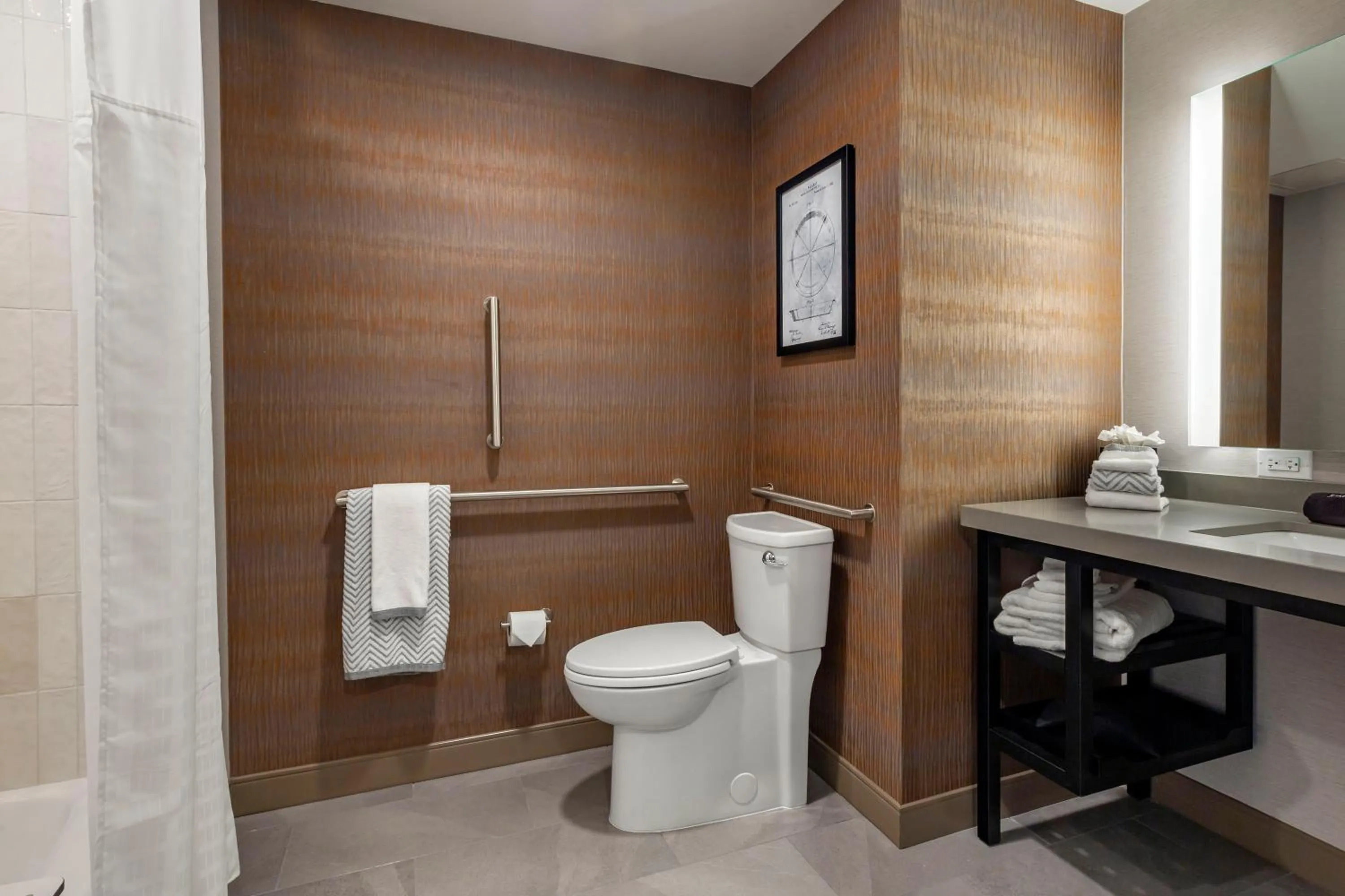 Bathroom in Cambria Hotel New Haven University Area