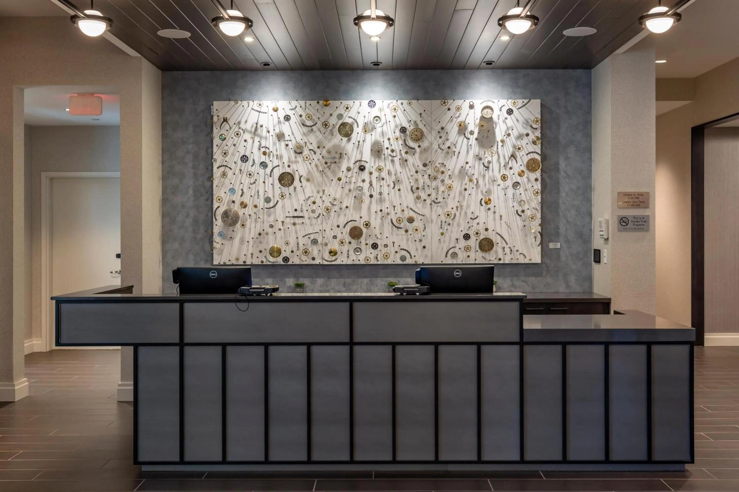 Lobby or reception in Cambria Hotel New Haven University Area