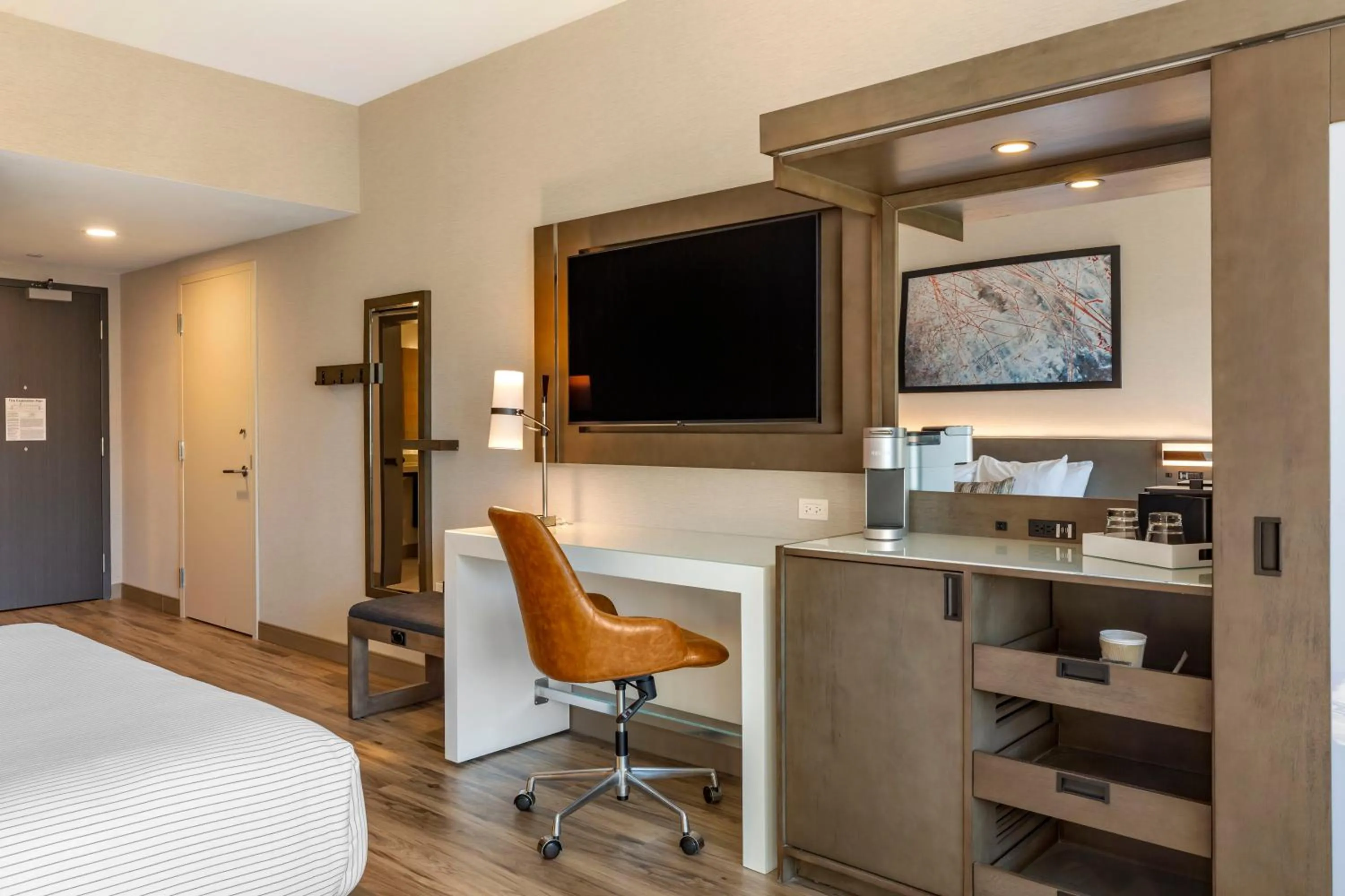 Bed in Cambria Hotel New Haven University Area