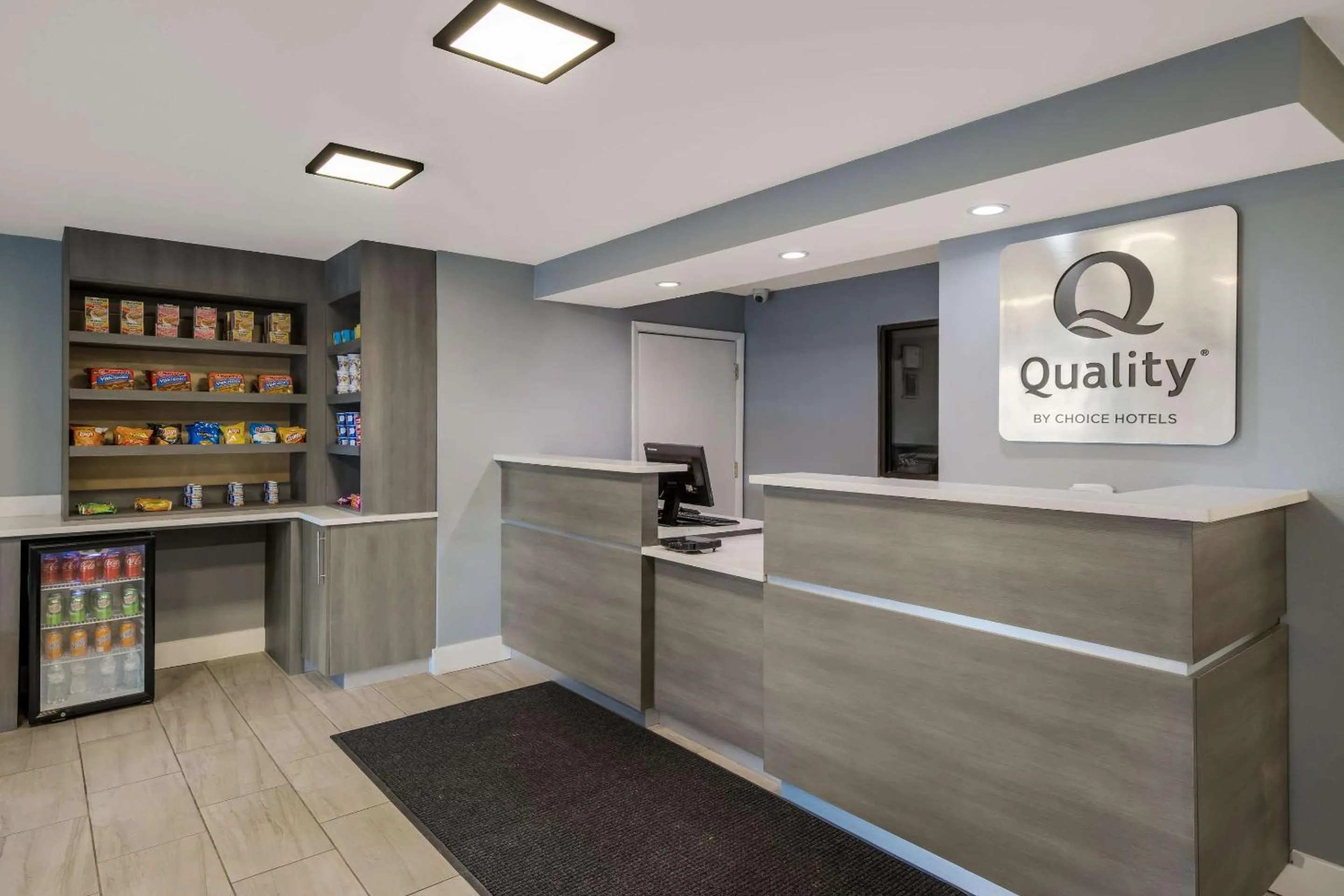 Lobby or reception in Quality Inn Asheville Airport